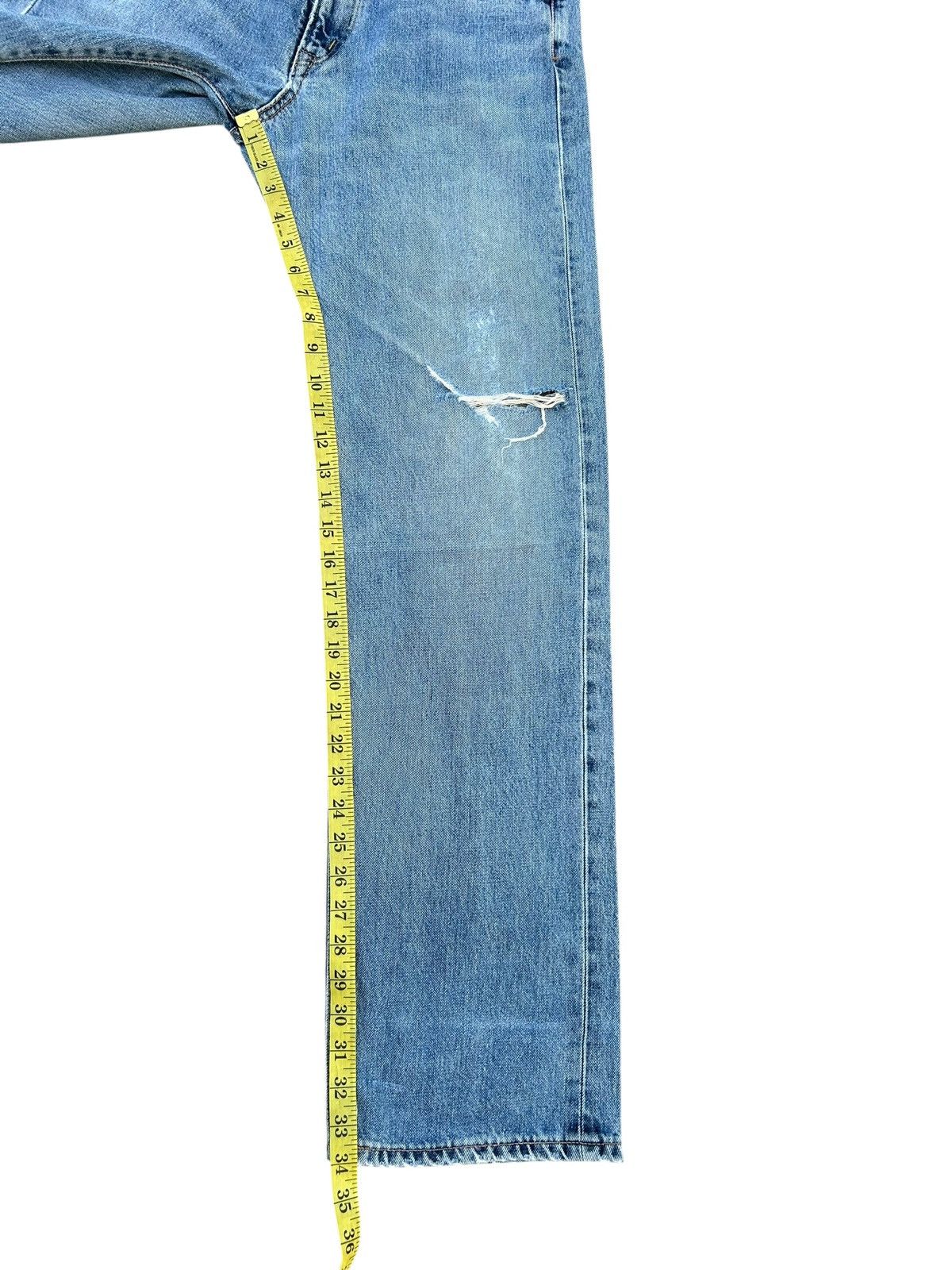 Kapital Vintage Edwin 505X Selvedge Distressed Denim Jeans Size US 30 / EU 46 - 18 Thumbnail