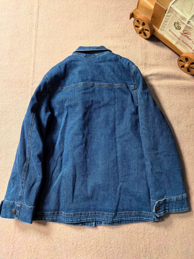 Loro Piana LORO PIANA Retro water-washed denim jacket Size M / US 6-8 / IT 42-44 - 5 Thumbnail