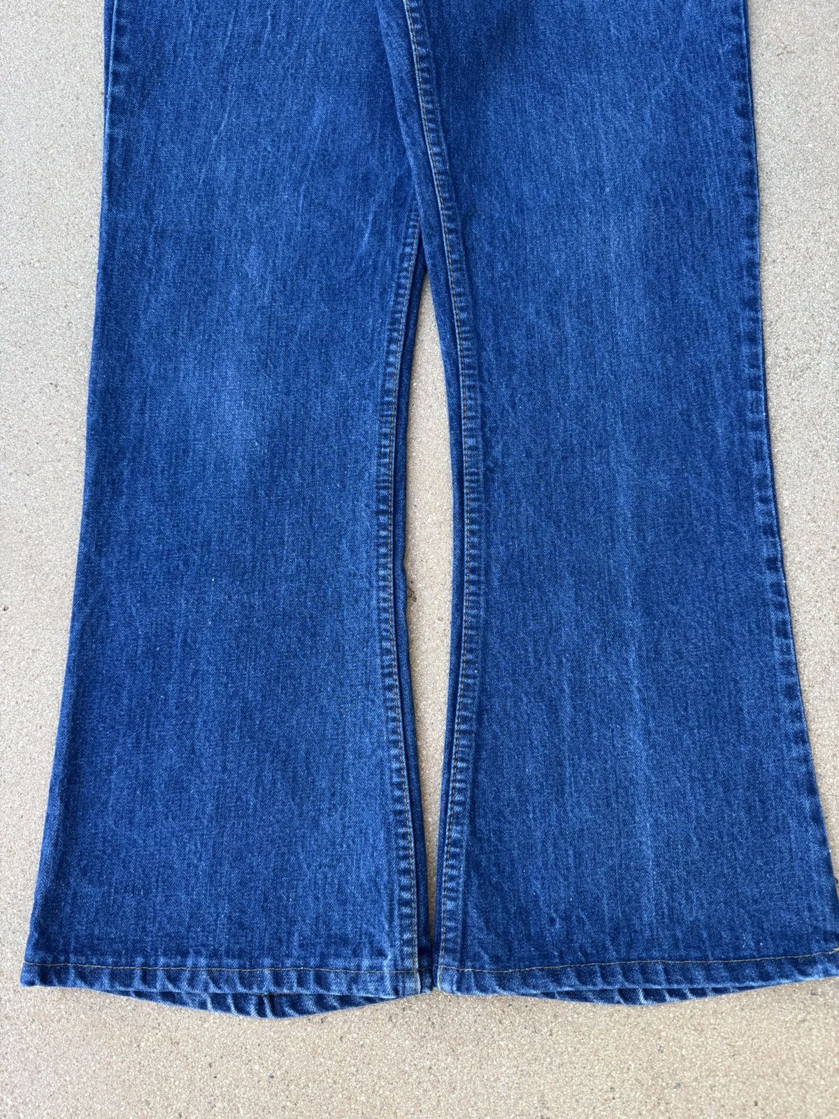 Levi's Vtg 80’s Levi’s 646 Orange Tab Bellbottom Flare Jeans 32x28 Size US 32 / EU 48 - 3 Thumbnail