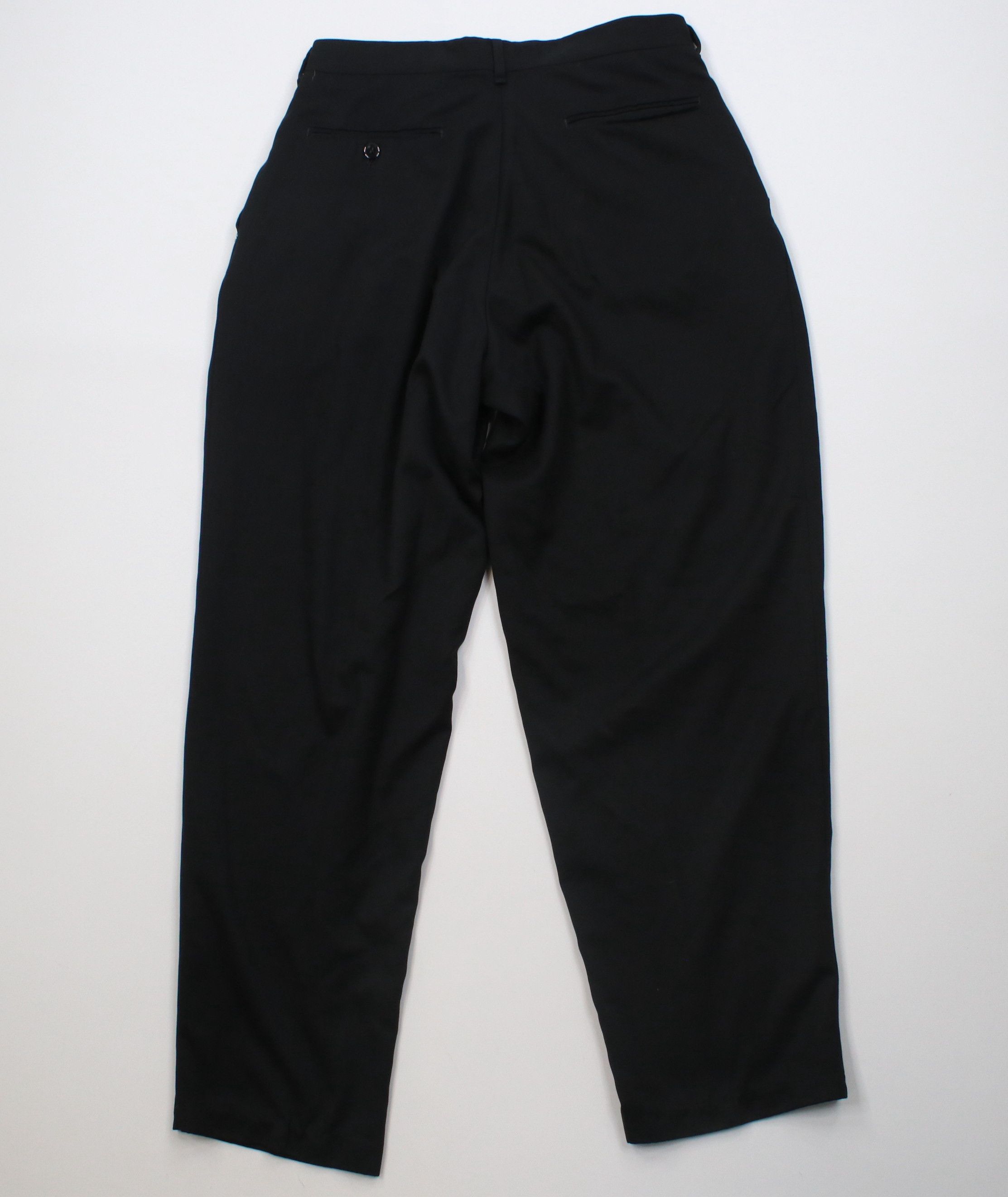 Vintage Vintage 90s Streetwear Waisted Microfiber Chino Pants Black Size US 30 / EU 46 - 8 Thumbnail
