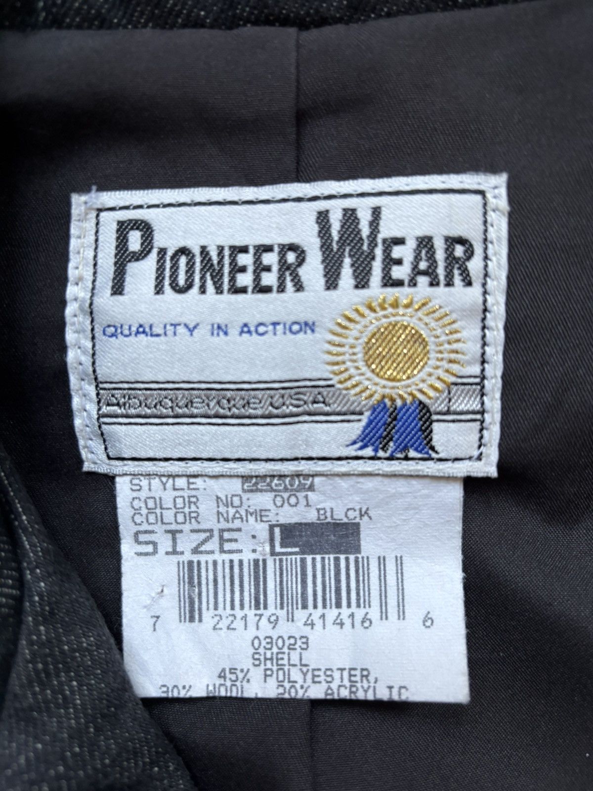 Other Pioneer Wear Vintage Denim Jacket Size US L / EU 52-54 / 3 - 4 Thumbnail