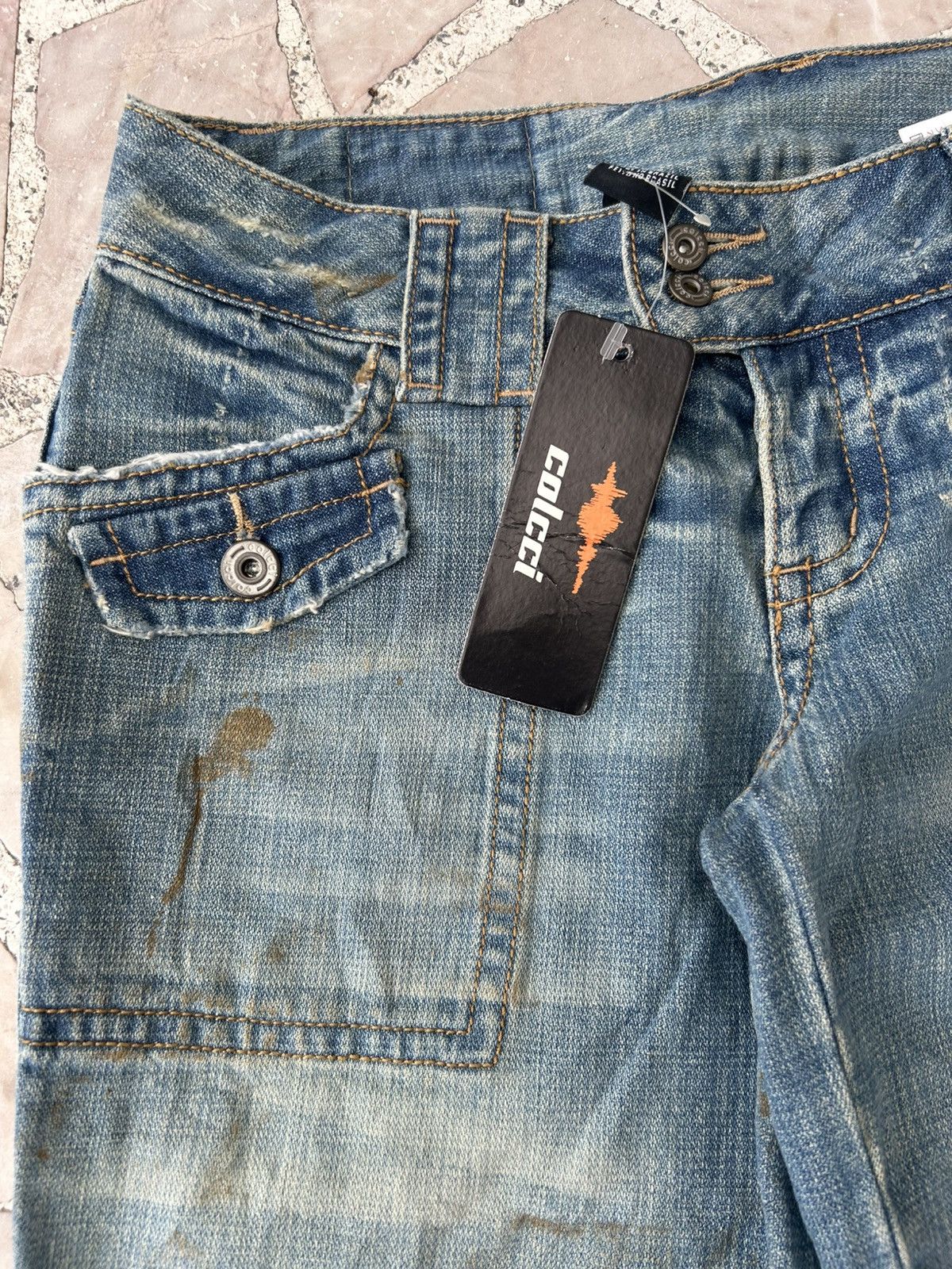 Carlo Colucci Colcci Vintage NWT Denim Size 28" / US 6 / IT 42 - 5 Thumbnail