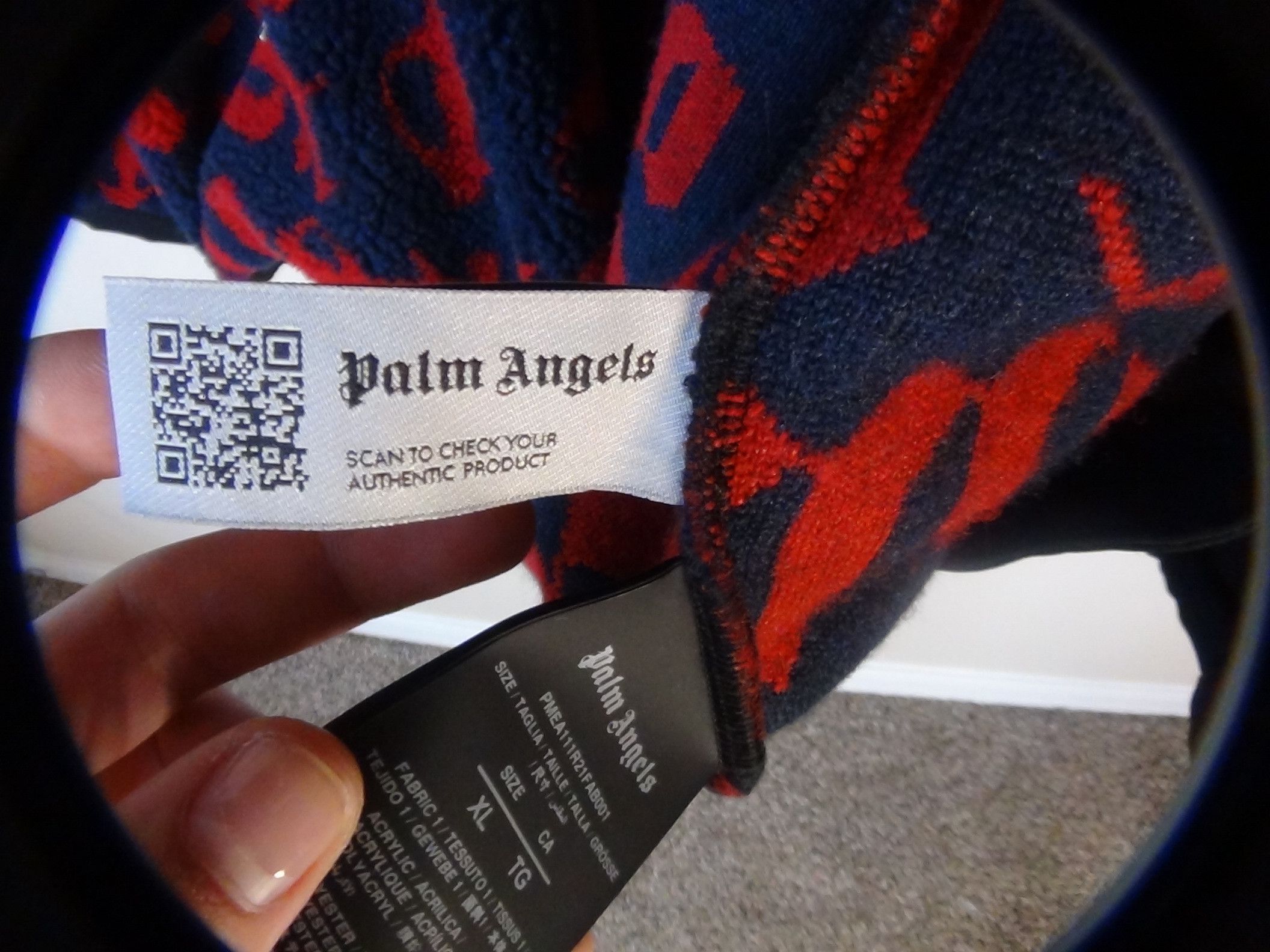 Palm Angels Palm Angels Monogram pile jacket Size US XL / EU 56 / 4 - 7 Thumbnail