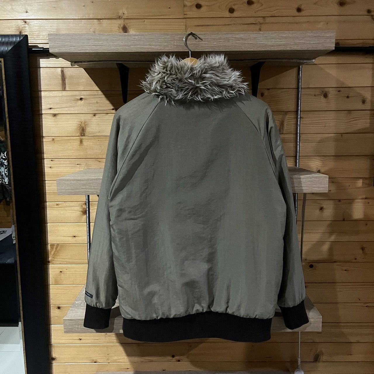 Japanese Brand RARE Gym Master Faux Fur Reversible Jacket Yohji Opium Style Size US M / EU 48-50 / 2 - 4 Thumbnail
