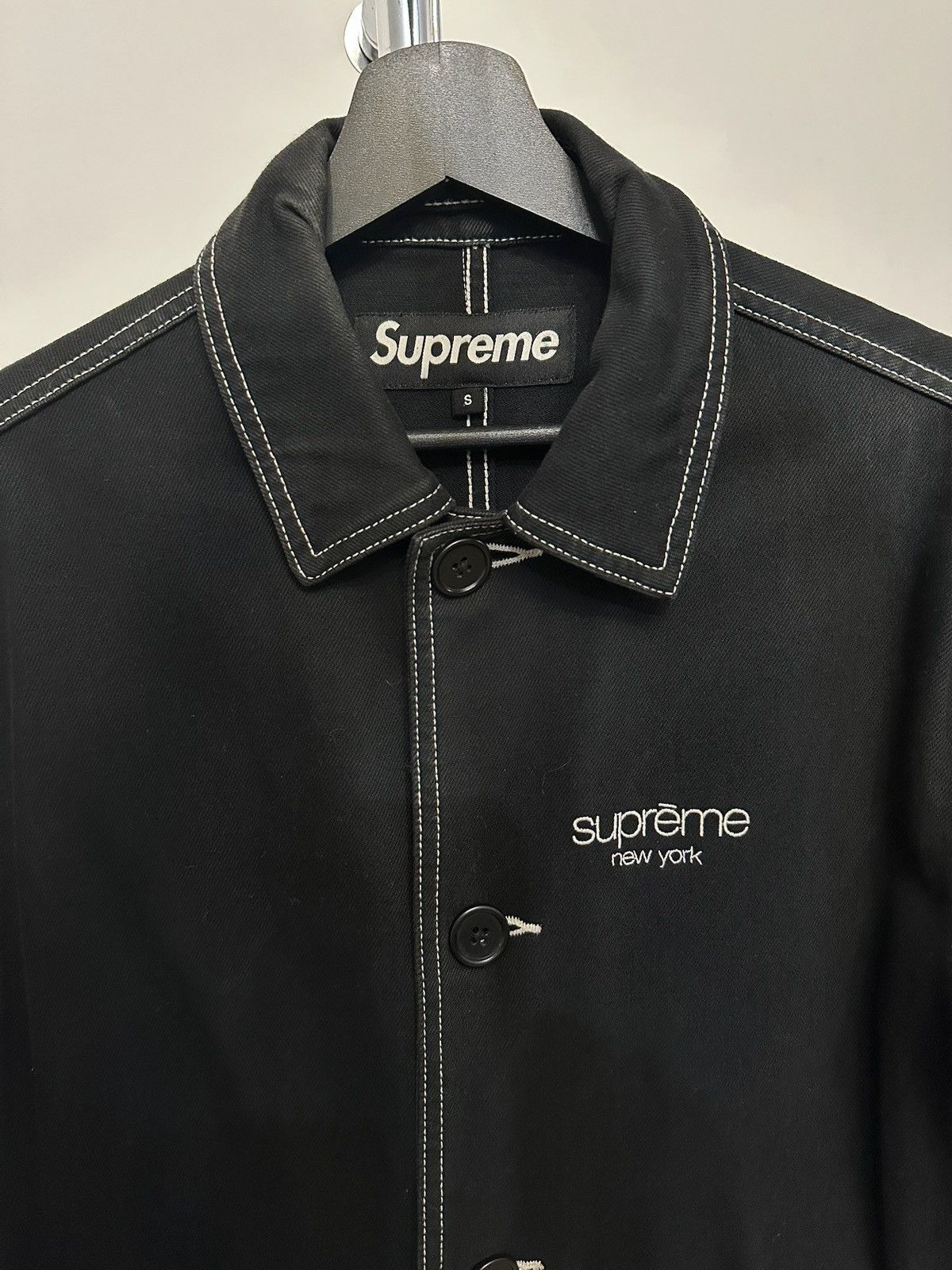 Supreme Supreme Washed Work Cotton Coat Size US S / EU 44-46 / 1 - 3 Thumbnail