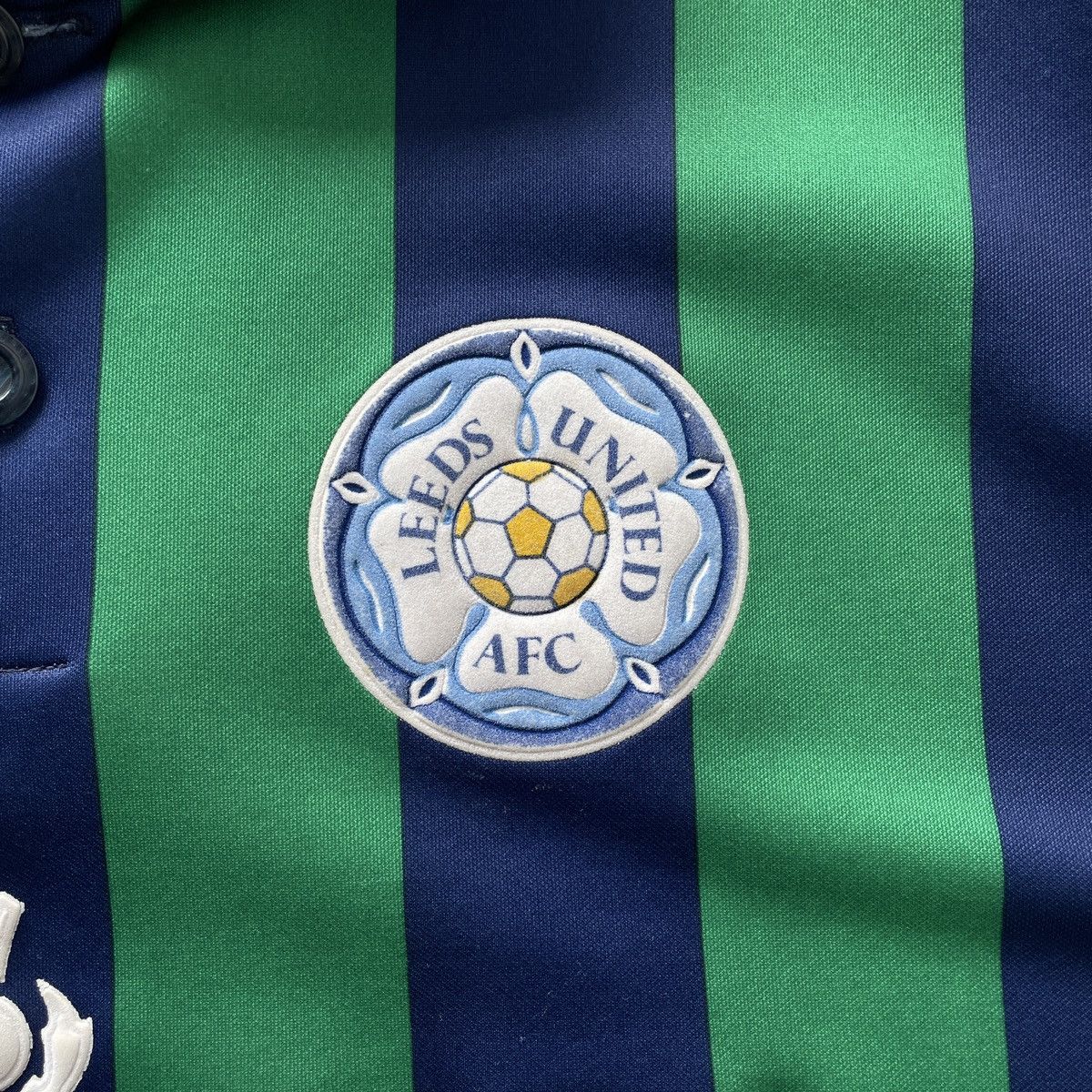 Asics Vintage Leeds United Third Asics Jersey Rare 1993-1994 Size US XL / EU 56 / 4 - 5 Thumbnail