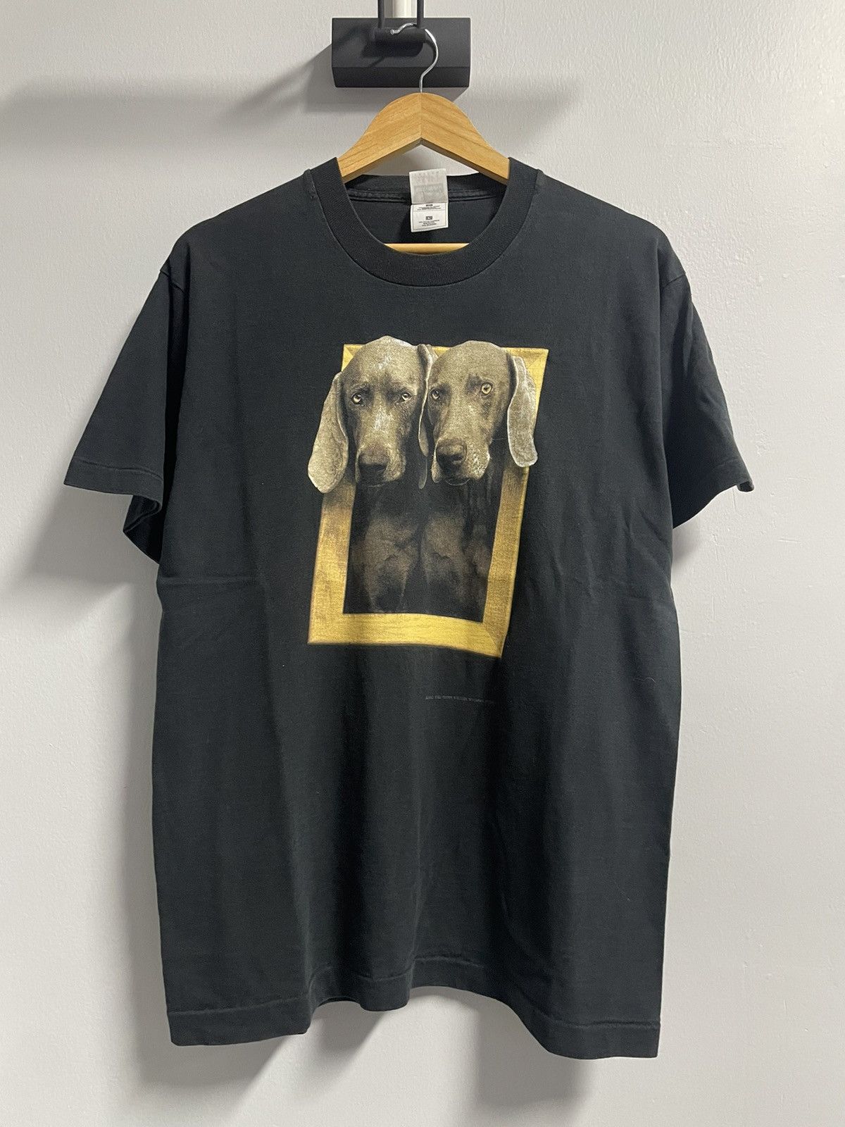 トップス L William Wegman Dog Tee Black L William Wegman Dog Tee Black | WAGENTYPEII