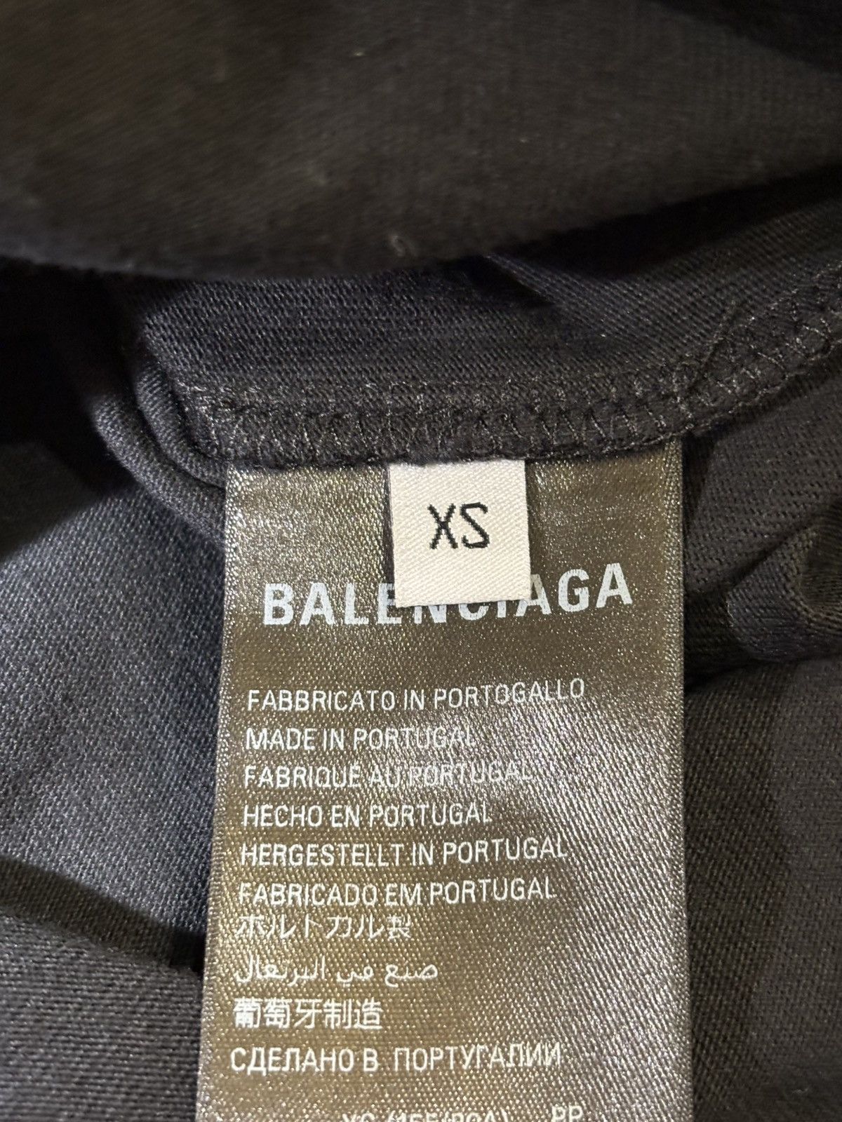 Balenciaga Balenciaga Hand Drawn Large Fit Tee Size US XS / EU 42 / 0 - 6 Thumbnail