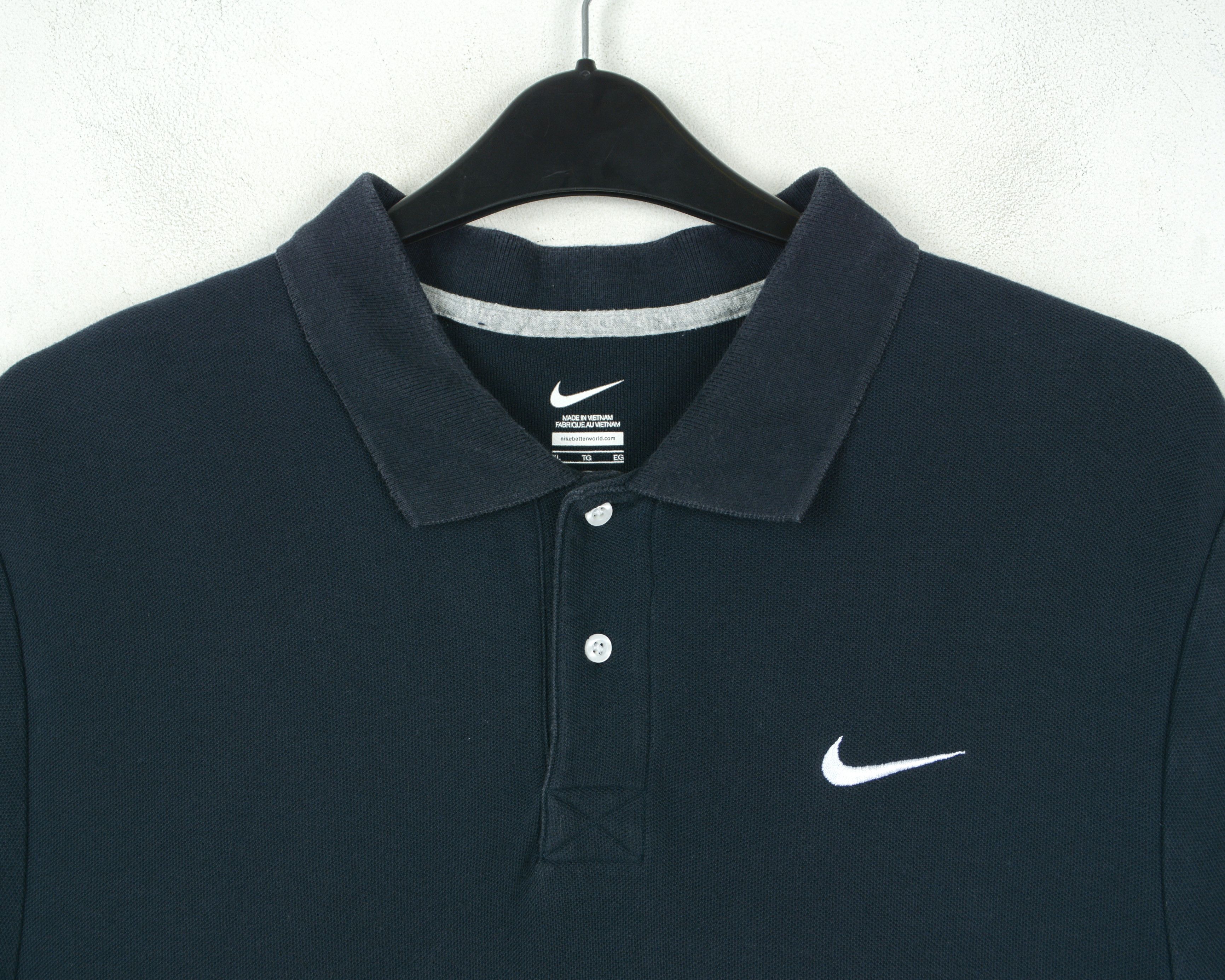 Nike Polo XL Shirt Short Sleeved Retro Tee Casual T-shirt Top Size US XL / EU 56 / 4 - 7 Thumbnail