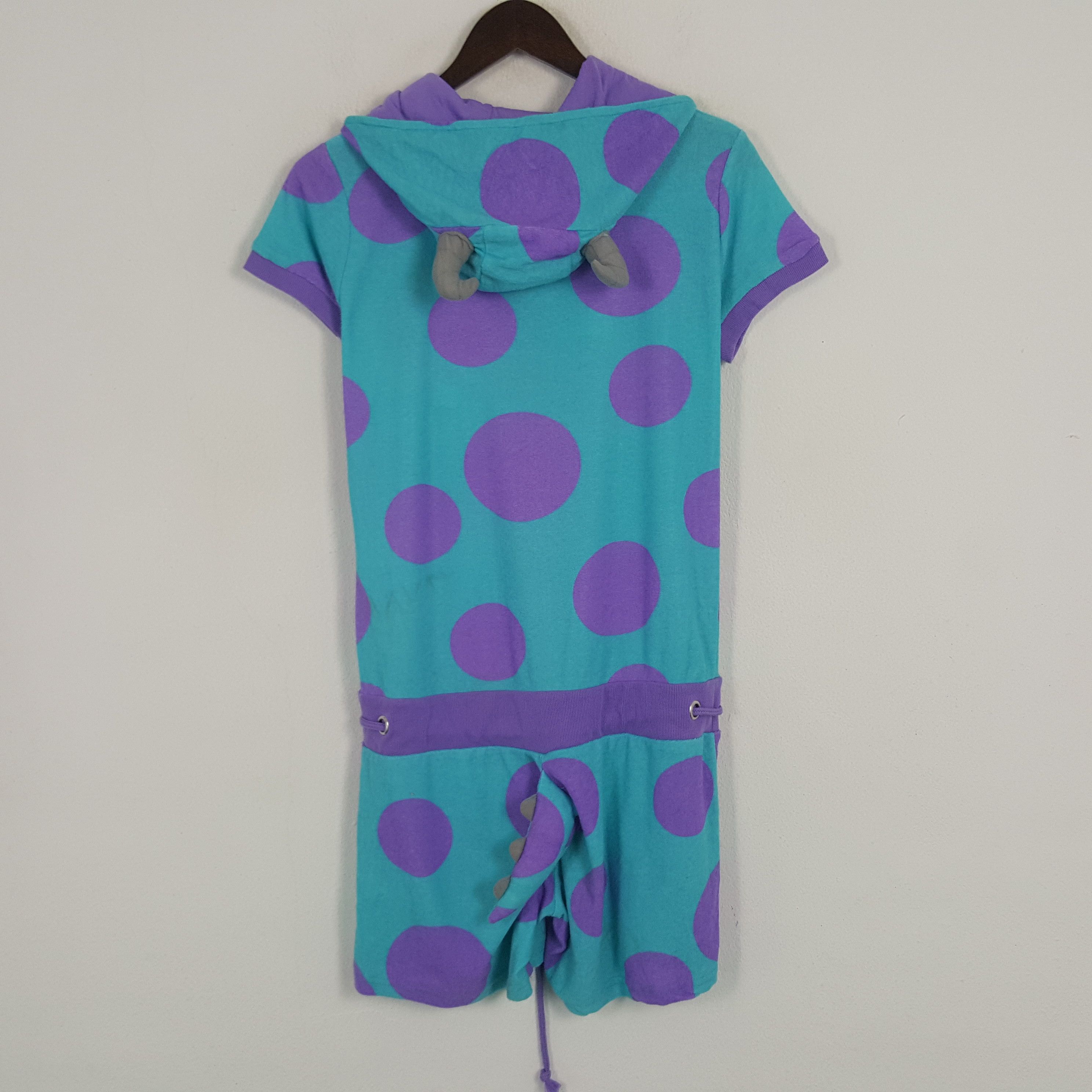 Cartoon Network × Japanese Brand × Vintage Vintage Disney Monster Polka Dot Suit With Hoodies Size US XS / EU 42 / 0 - 3 Thumbnail