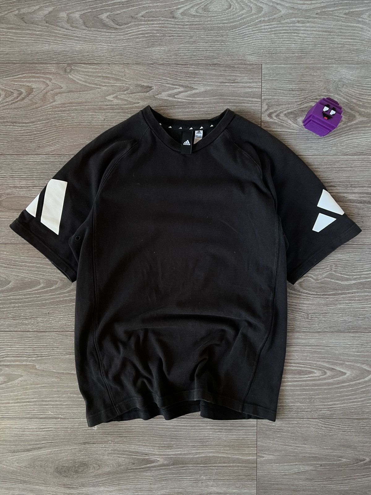 Adidas Rare Adidas EQT Style Big Logo Hard Cotton Active Men’s Tee Size US M / EU 48-50 / 2 - 5 Thumbnail