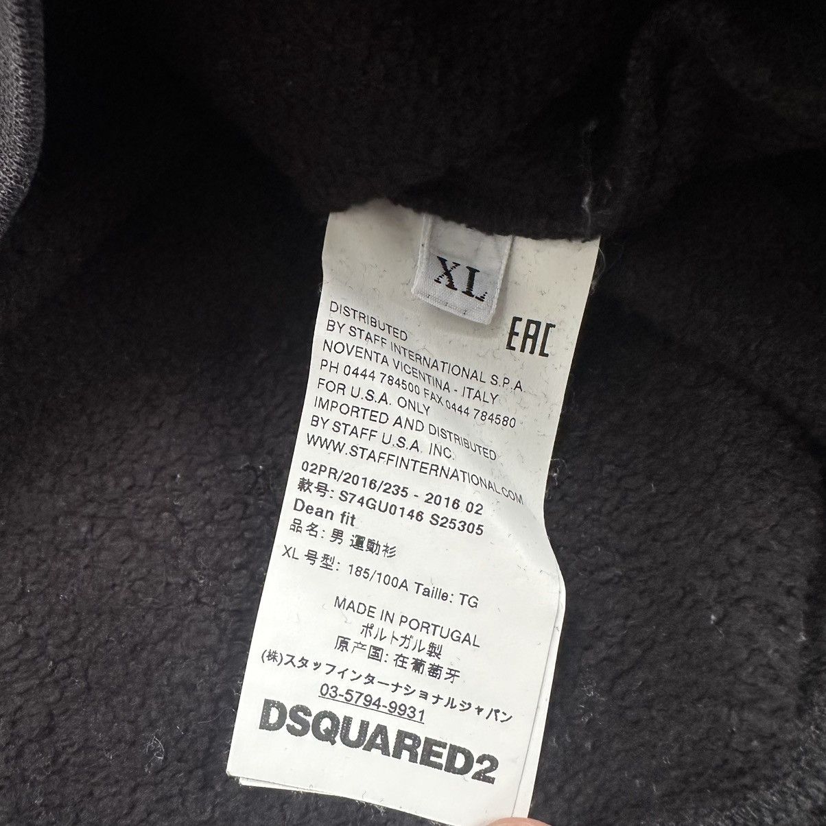 Dsquared2 Dsquared 2 Big Logo printed Sweatshirt 2016 Size US XL / EU 56 / 4 - 7 Thumbnail