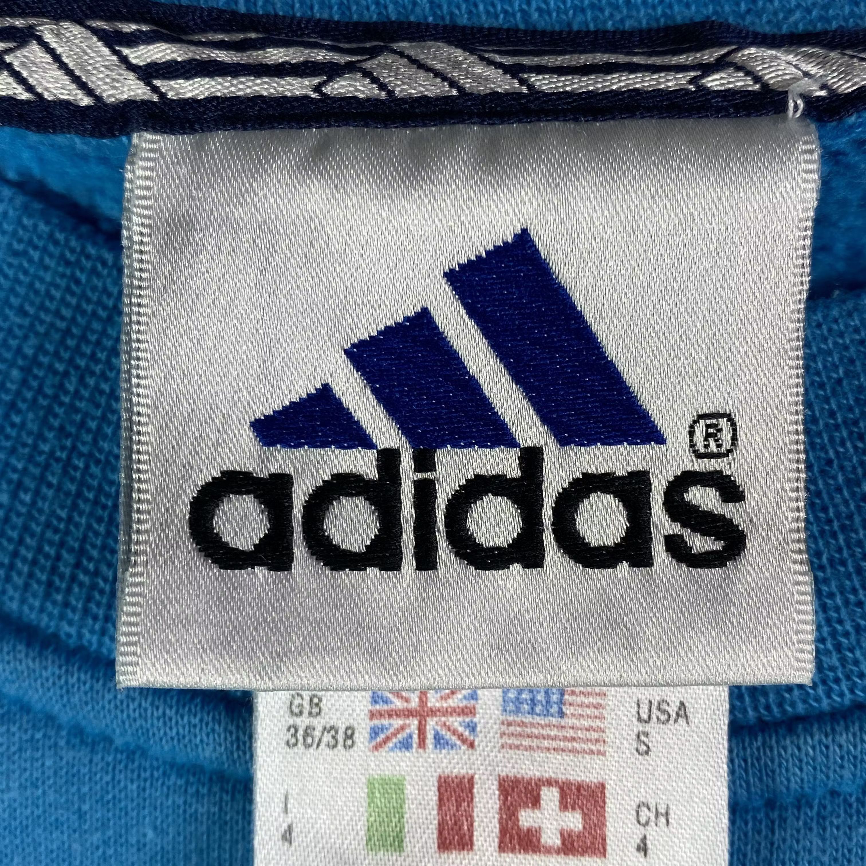 Adidas × Vintage Mens Sweatshirt Adidas Vintage Size S Blue Size US S / EU 44-46 / 1 - 5 Thumbnail