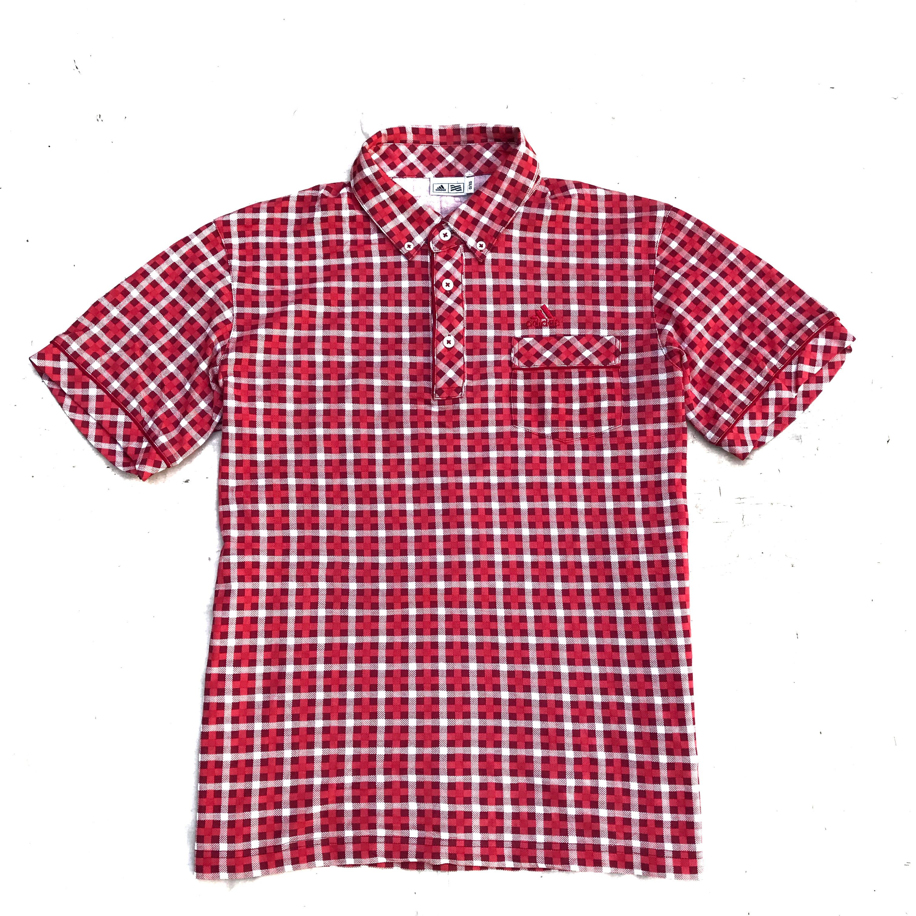 Adidas × Sports Specialties Adidas Originals Polo Golf Red Tartan Great britain england Size US L / EU 52-54 / 3 - 3 Thumbnail