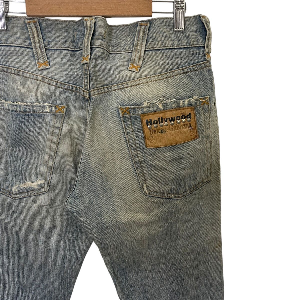 Dolce & Gabbana Vintage Dolce & Gabbana Hollywood Distressed Denim Size US 33 - 13 Thumbnail