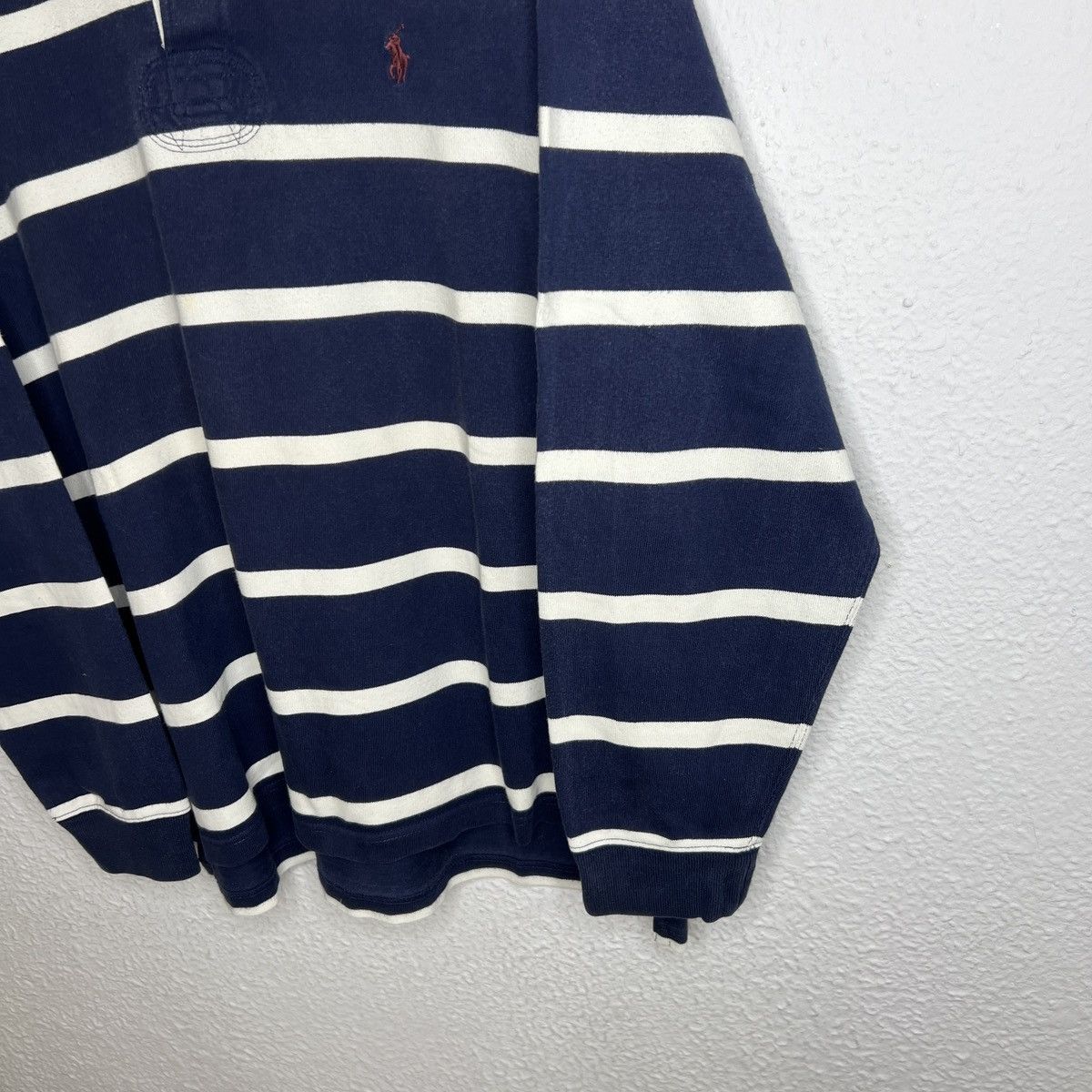 Polo Ralph Lauren Vintage Ralph Lauren Polo Rugby Longsleeve Sweatshirt Size US XL / EU 56 / 4 - 3 Thumbnail