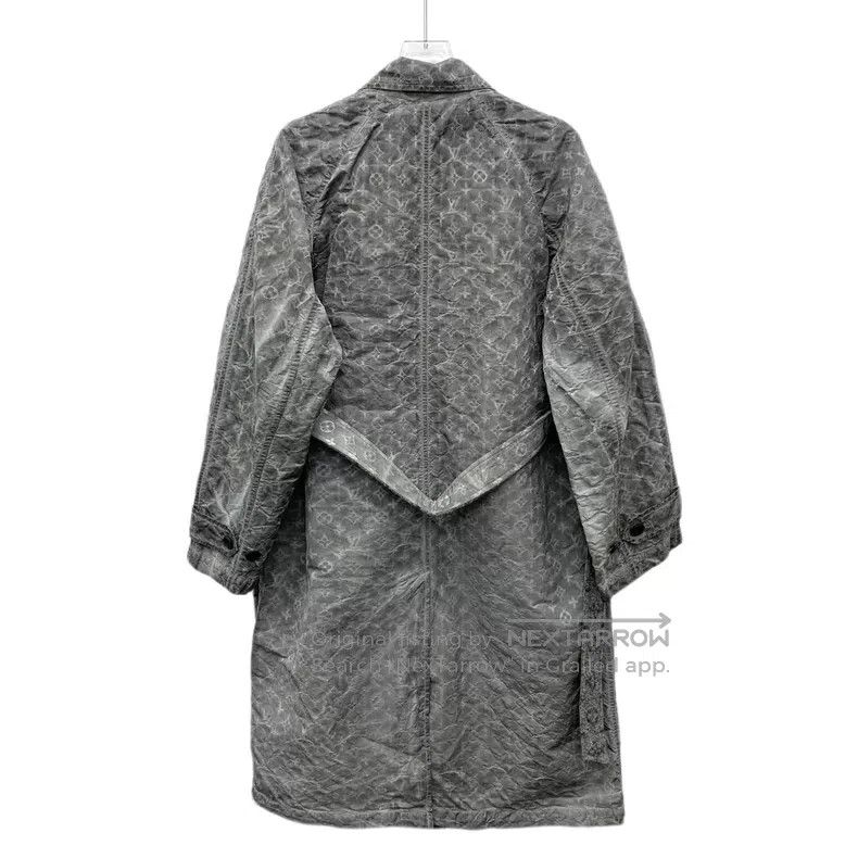 Louis Vuitton Louis Vuitton Grey logo presbyopic full print wool lapel l Size 4XL / US 24-26 - 2 Thumbnail