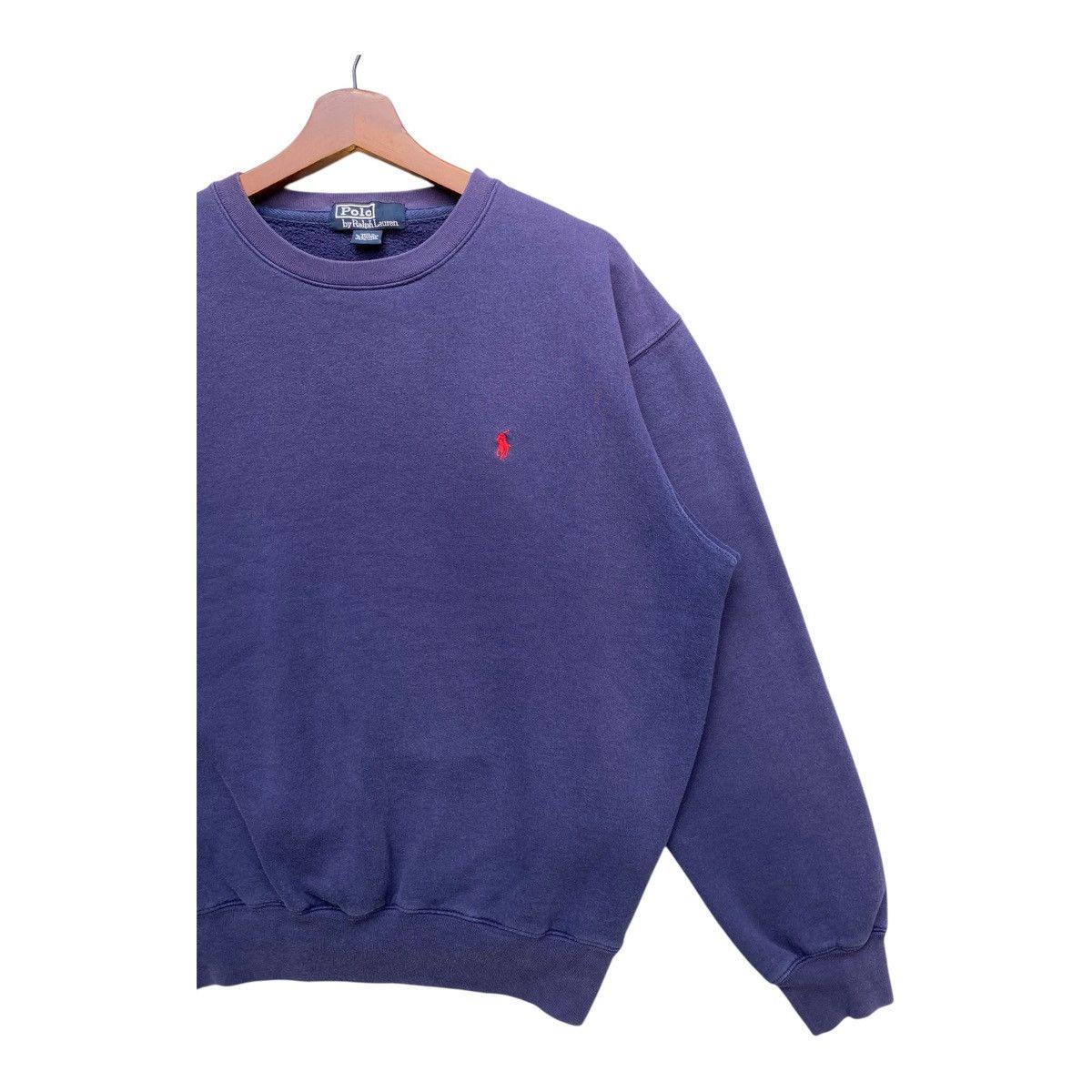 Polo Ralph Lauren × Vintage Vintage Polo Ralph Lauren Sweatshirt Small Pony Crewneck Size US L / EU 52-54 / 3 - 4 Thumbnail