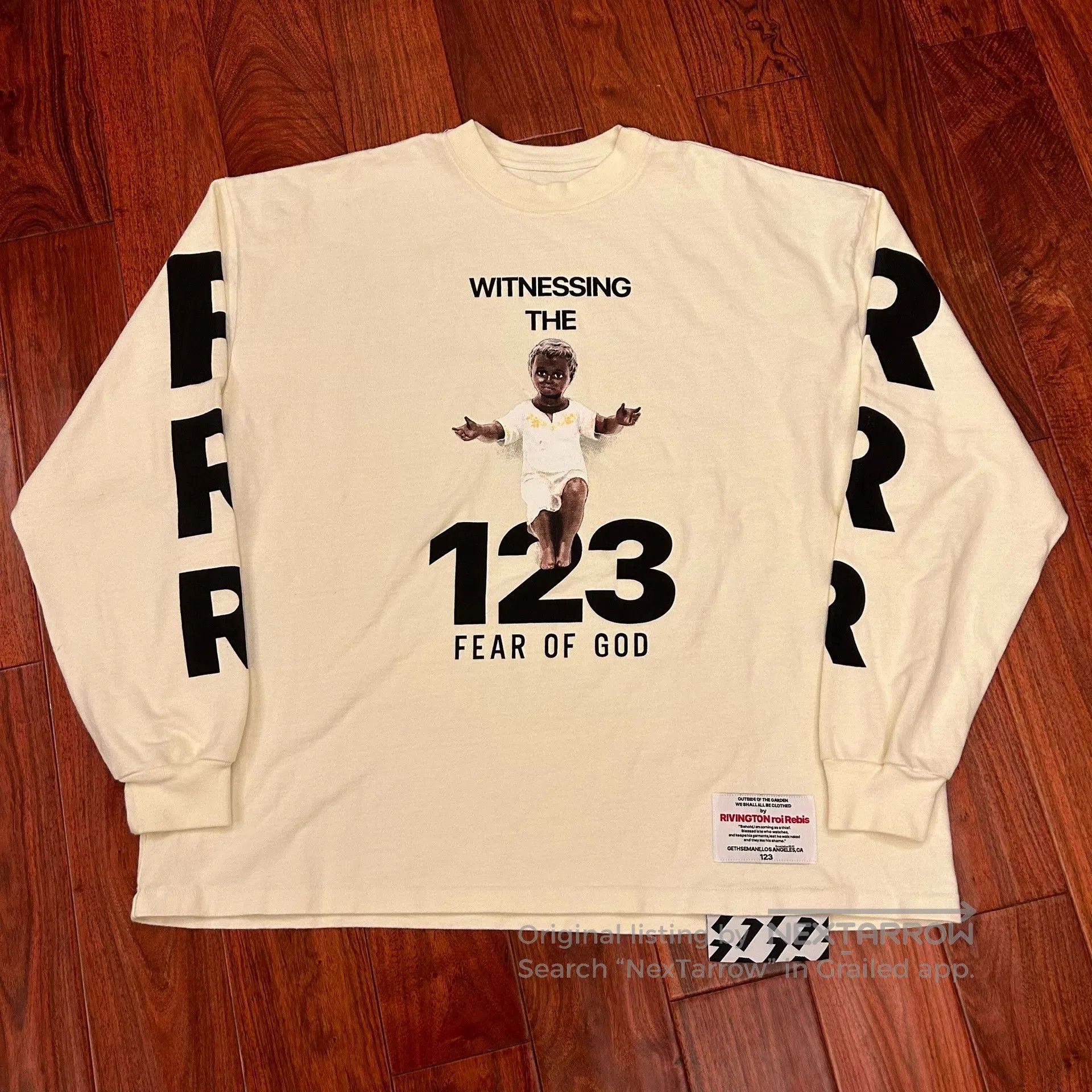 Fear of God Fear of God x RRR123 Angel Longsleeve. Size US S / EU 44-46 / 1 - 1 Thumbnail