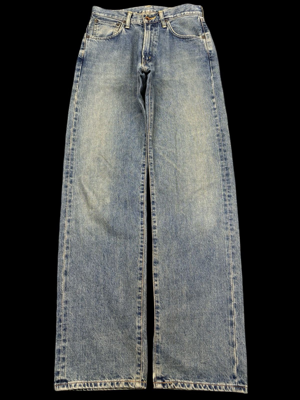 Edwin 💥Wide Selvedge💥Vintage Edwin 505X Medium Wash Denim F843 Size US 28 / EU 44 - 1 Thumbnail