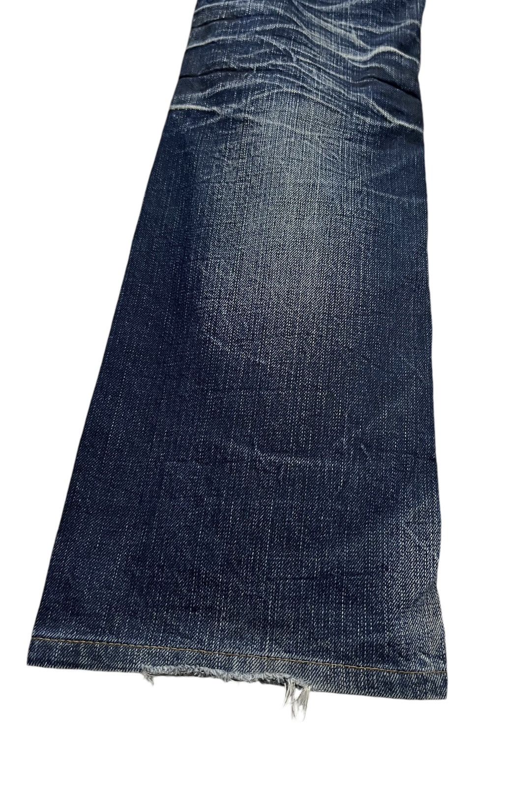 Other 🔥NICOLE Punk Acid Wash Clawmark Whisker Minimalist FLARE Size US 30 / EU 46 - 9 Thumbnail
