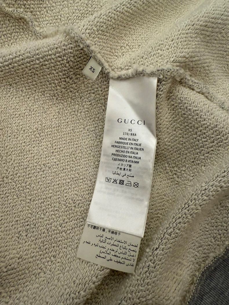 Gucci Gucci Sleeve logo sleeve label zipper hoodie 2502-Nextarrow Size US XS / EU 42 / 0 - 4 Thumbnail