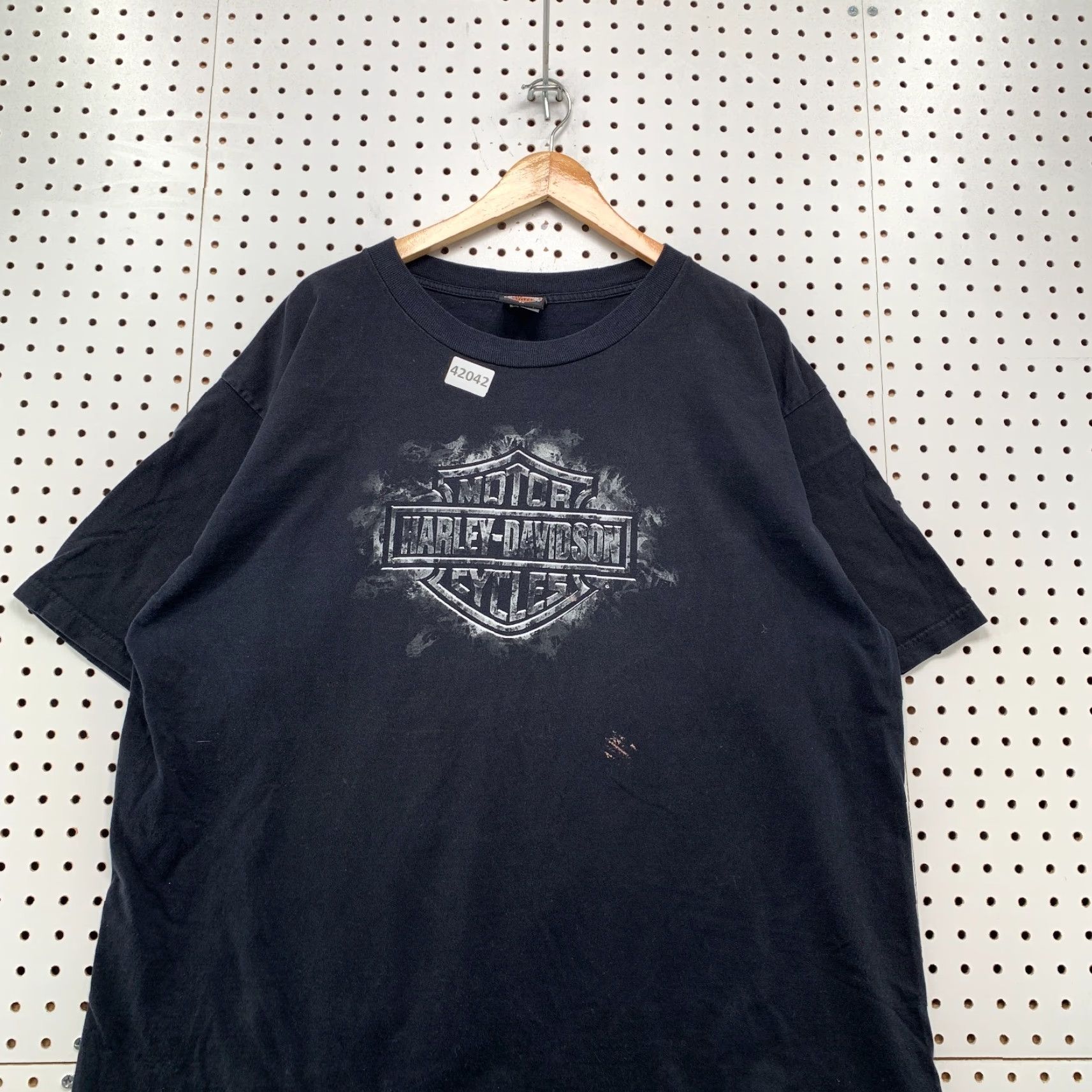 Harley Davidson VINTAGE Harley Davidson T-Shirt Mens 2XL Black Graphic Motorcycle Apparel Summer Size US XXL / EU 58 / 5 - 4 Thumbnail