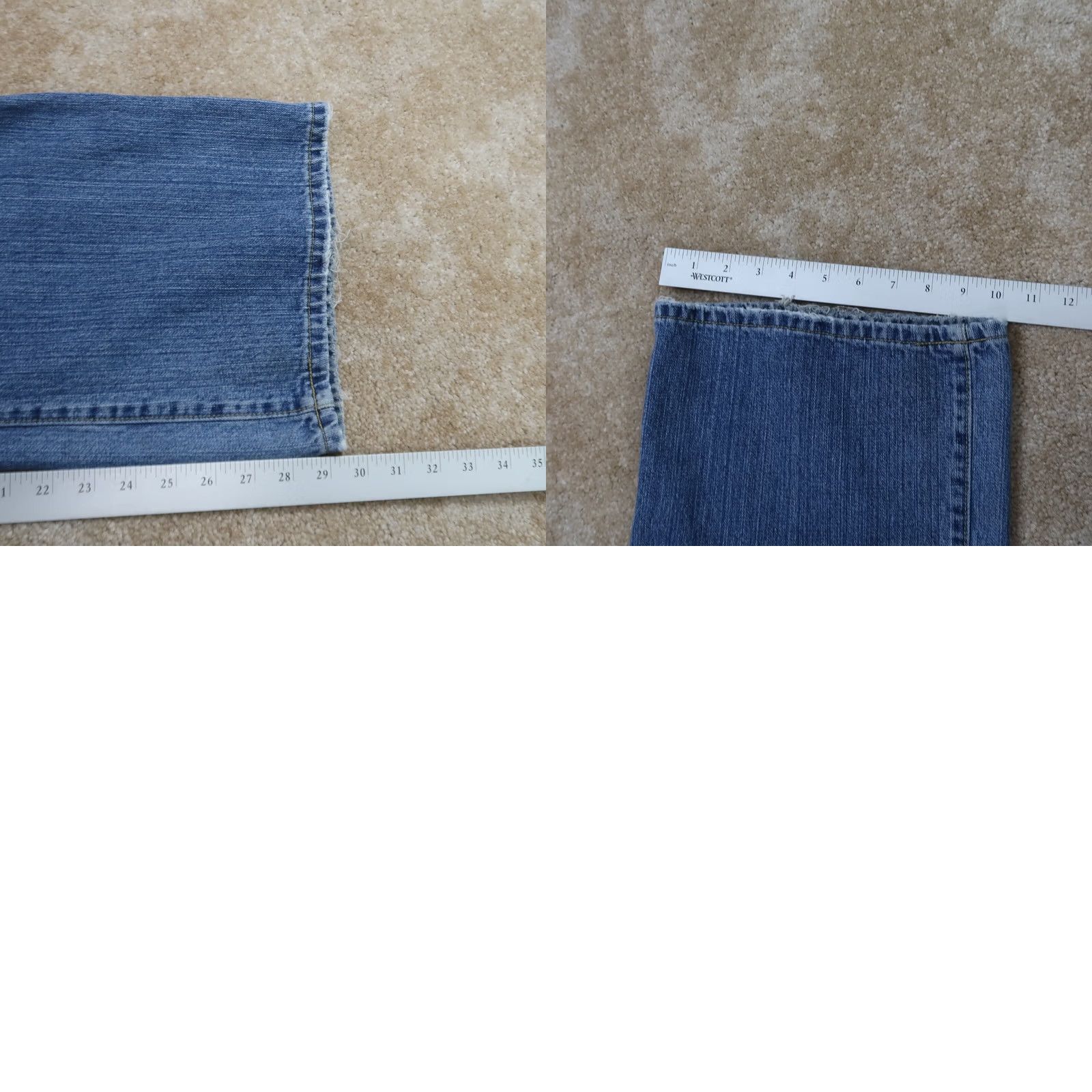Vintage Arizona Jeans Jeans men 38x30 Blue Denim Distressed Relaxed Straight 5-Pocket Zip Button Vintage: No 90s Grunge Rockabilly Men Brown? Size US 38 / EU 54 - 11 Thumbnail