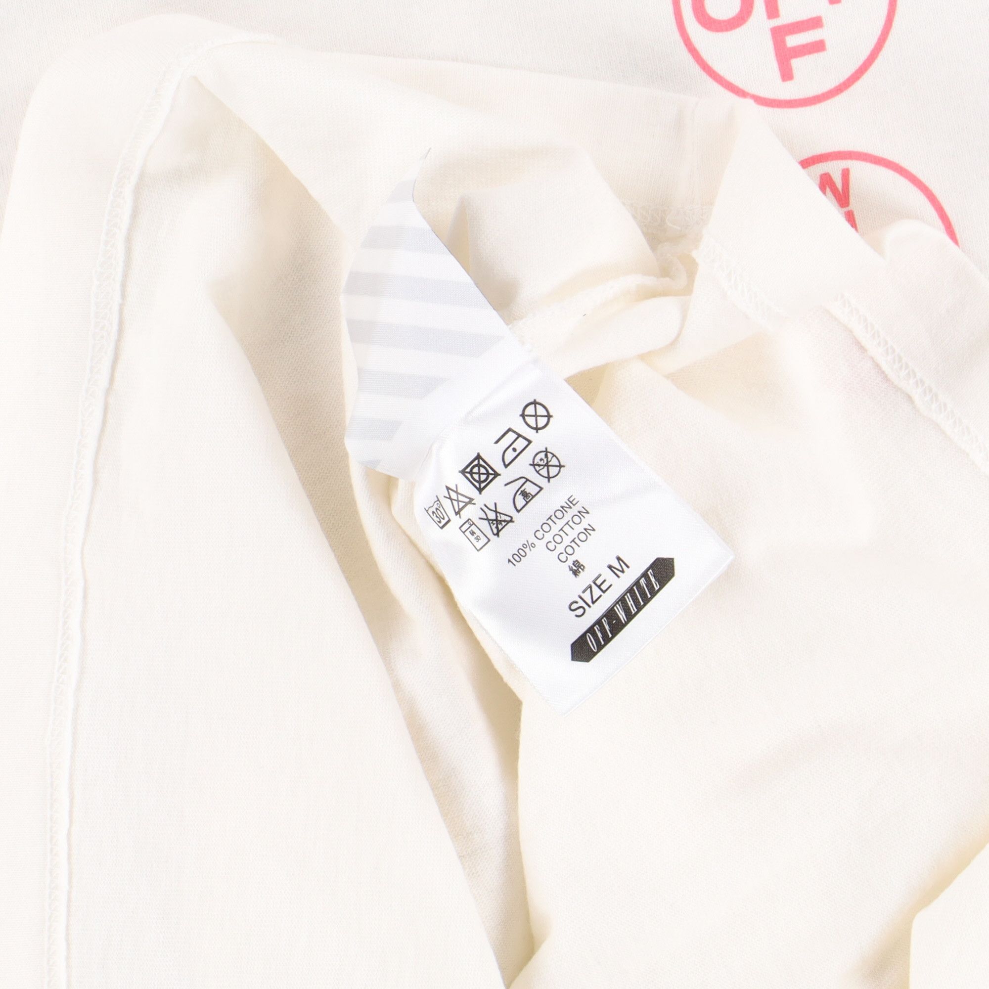 Off-White Cream Impressionism Boat Painting Logo LS T-Shirt Size US M / EU 48-50 / 2 - 11 Thumbnail