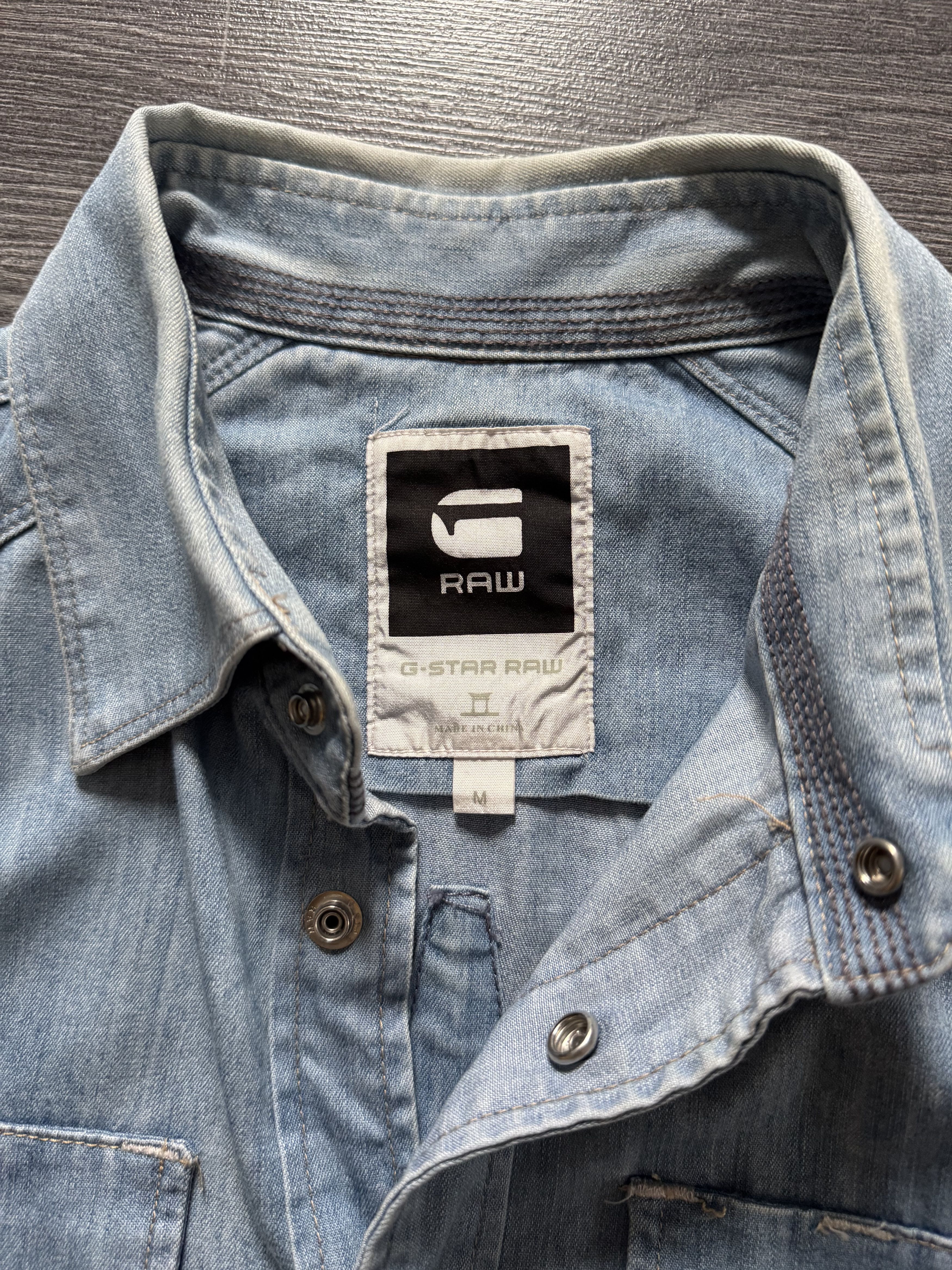 G-Star Vintage G-Star RAW Arizona Preston Denim Archive Shirt Size US M / EU 48-50 / 2 - 6 Thumbnail