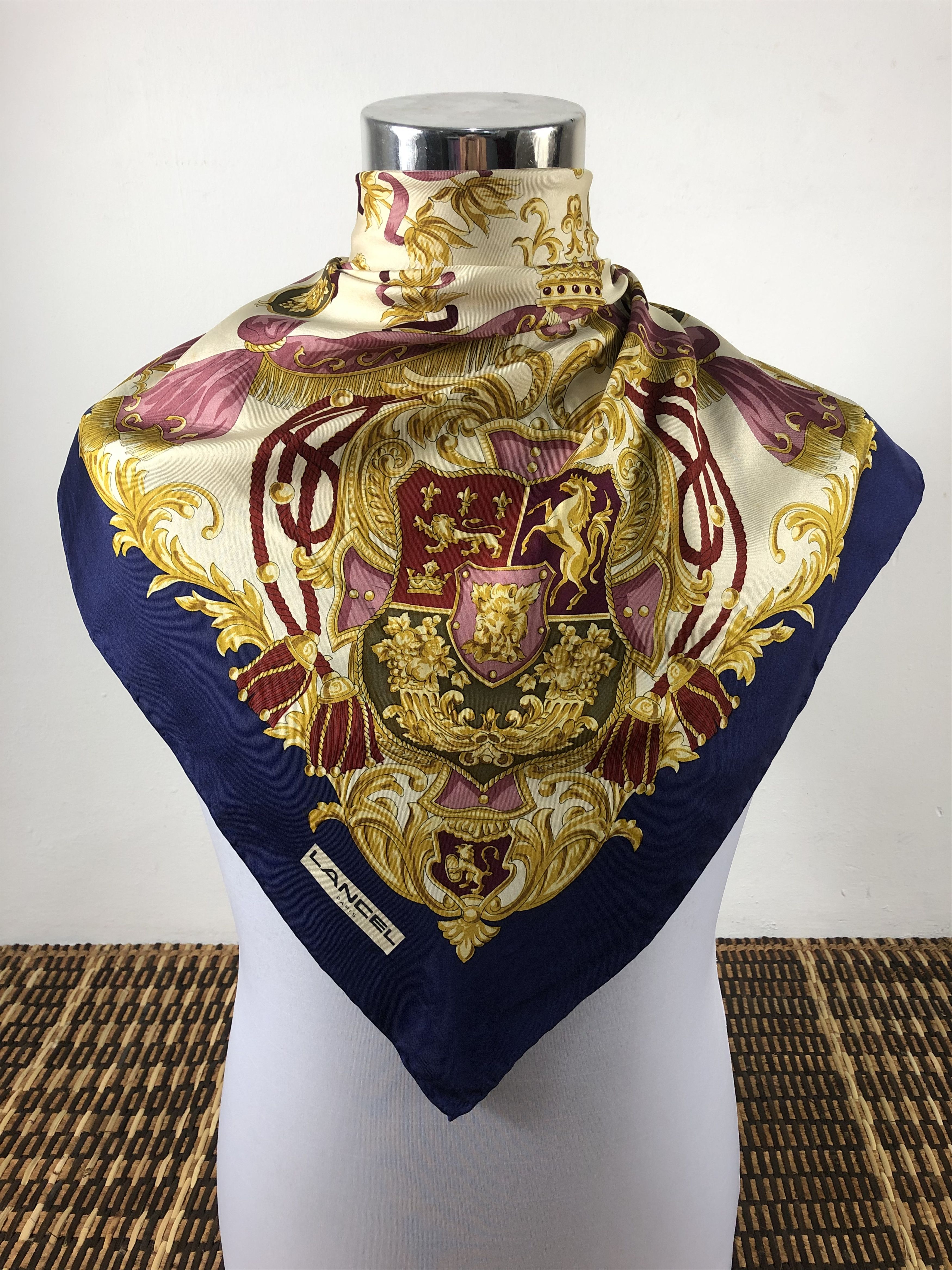 Lancel Lancel Silk Scarf Size ONE SIZE - 1 Thumbnail
