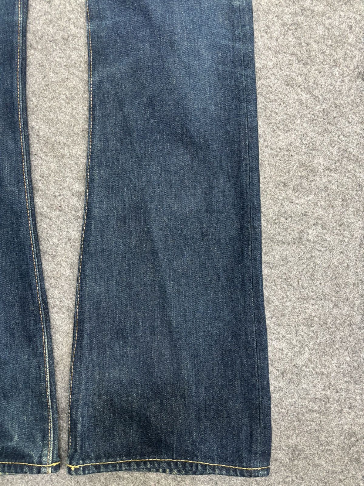 Jelado 💥Sturdy Flare💥Archival Jelado Japan Flare Biker Denim F603 Size US 27 - 9 Thumbnail