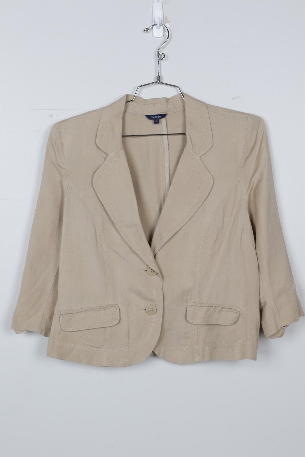 Other 00's Reitmans Cropped Blazer Size XL / US 12-14 / IT 48-50 - 1 Thumbnail