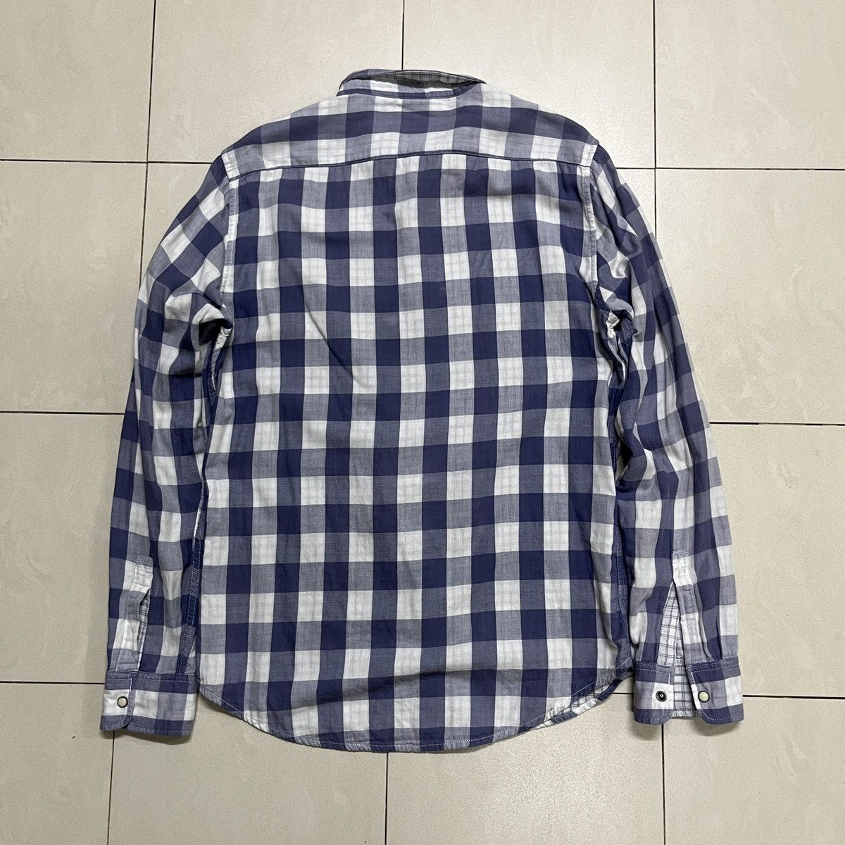 Levi's × Levi's Made & Crafted × Levi's Vintage Clothing Levis Linen Checkered Button Shirt Size US S / EU 44-46 / 1 - 9 Thumbnail
