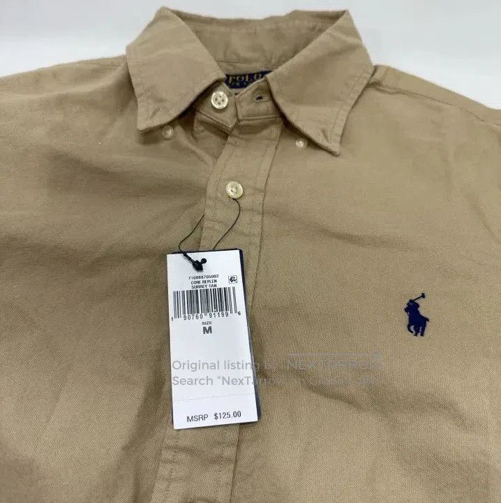 Polo Ralph Lauren Polo Ralph Lauren SS20 Logo Embroidered Oxford Shirt. Size US M / EU 48-50 / 2 - 5 Thumbnail