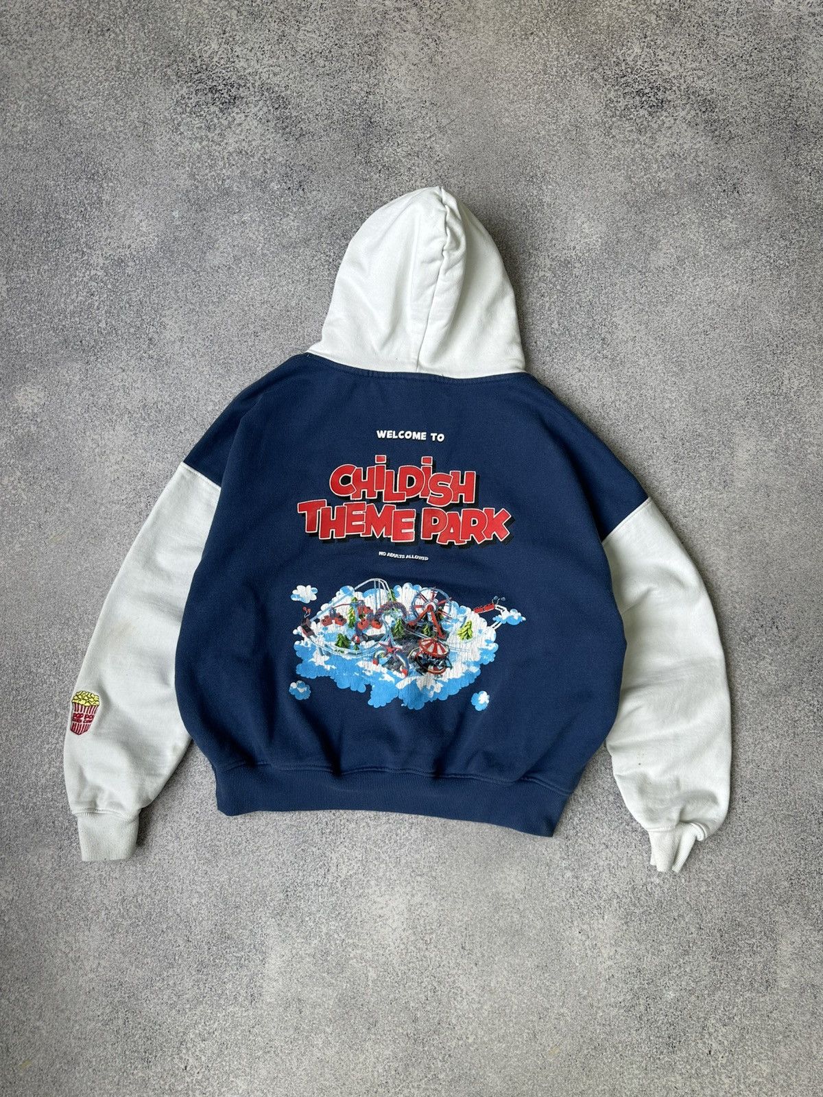 CHILDS Vintage Childish Theme Park Baggy Heavy Hoodie Size US XS / EU 42 / 0 - 7 Thumbnail