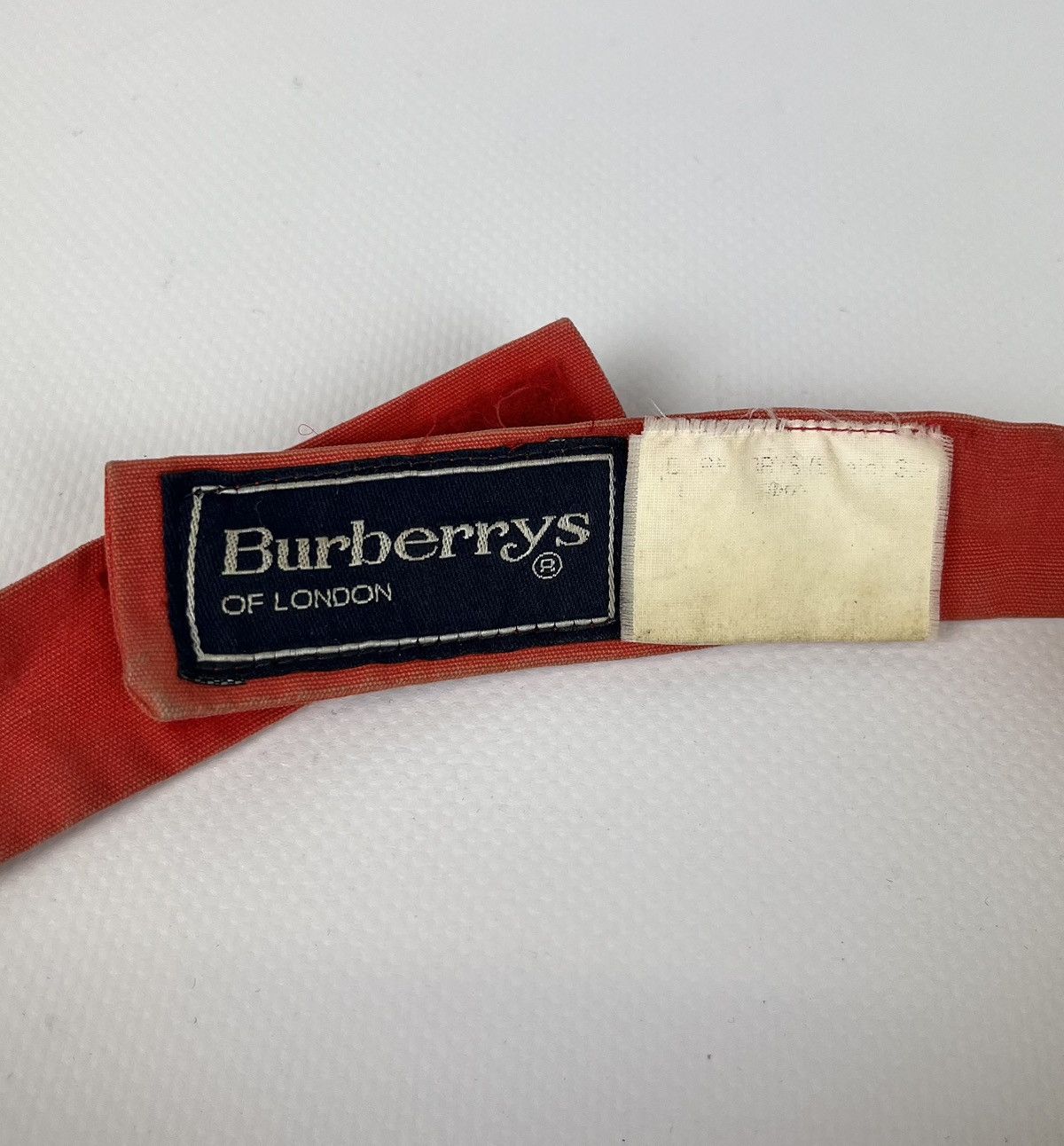 Burberry Vintage Burberrys of England Burberry Golf Visor Cap Red Top Size ONE SIZE - 14 Thumbnail