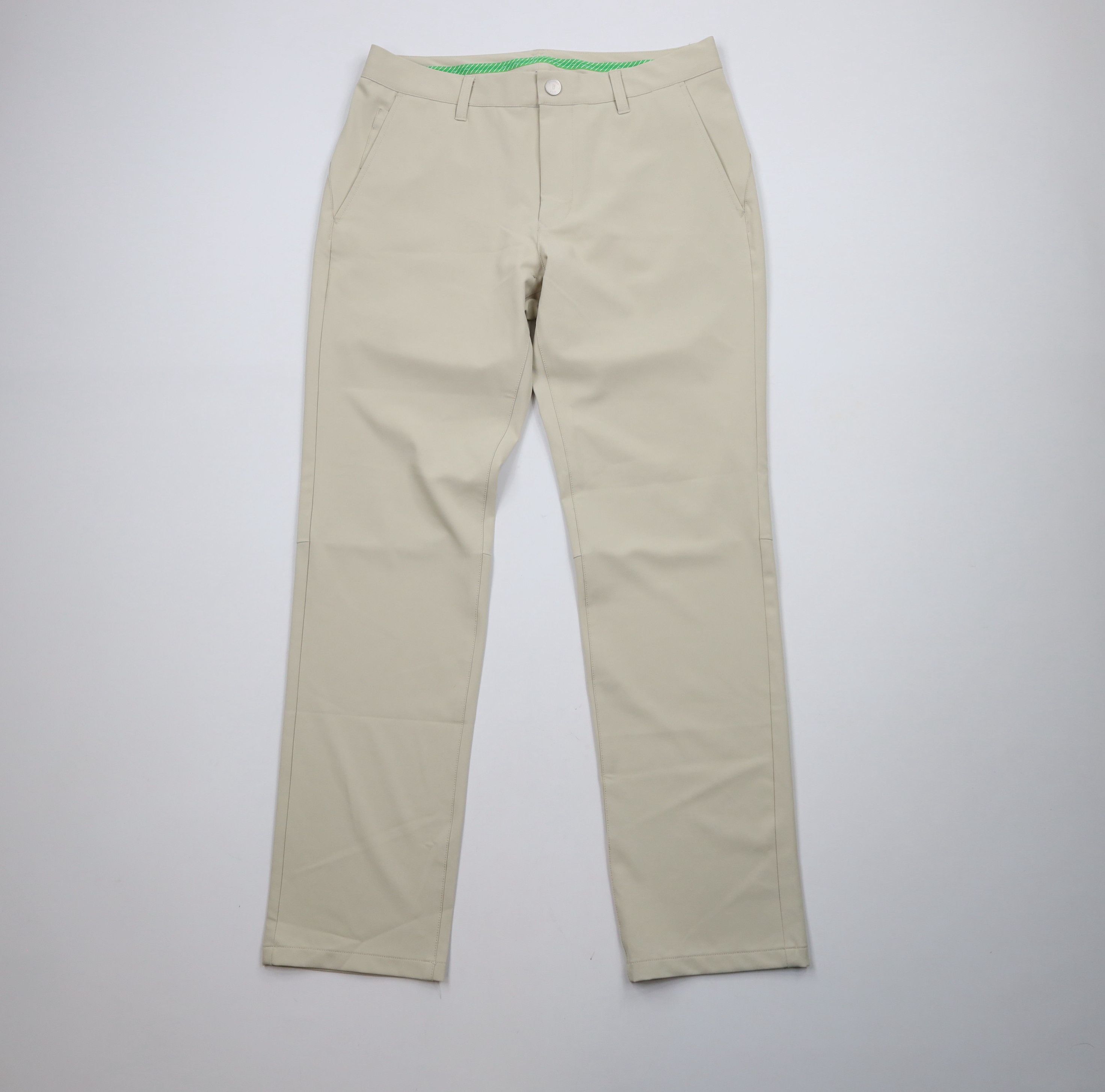 Bonobos × Vintage Bonobos Golf Stretch Flat Front Tech Golf Chino Pants Beige Size US 32 / EU 48 - 1 Thumbnail