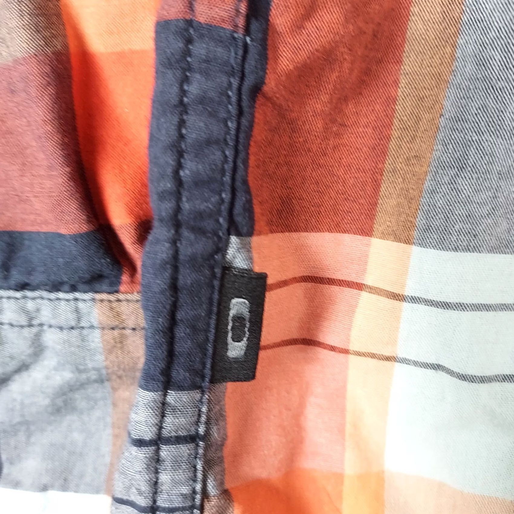 Oakley Oakley Plaid Flannel Shirt Men’s S Orange Grey Blue Casual Long Sleeve Size US S / EU 44-46 / 1 - 6 Thumbnail