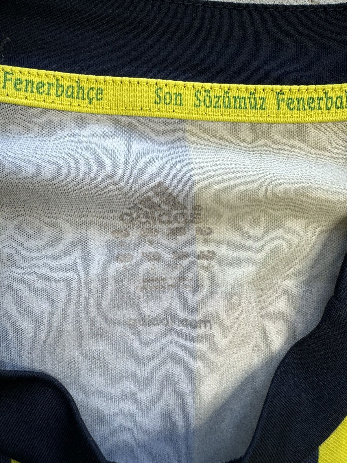 Adidas Adidas Fenerbahce Turkey 2012/2013 Home Soccer Jersey Size US S / EU 44-46 / 1 - 4 Thumbnail