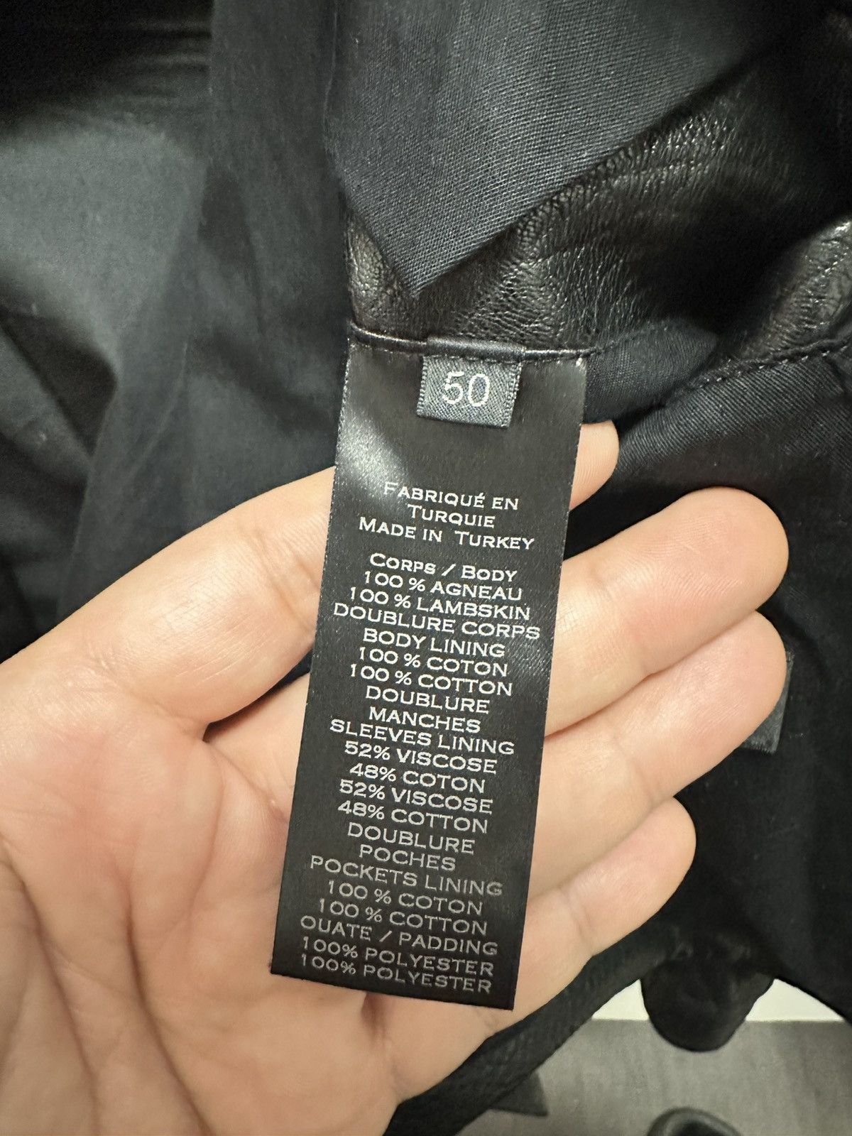 Balmain Balmain lamb leather biker jacket Size US M / EU 48-50 / 2 - 7 Thumbnail