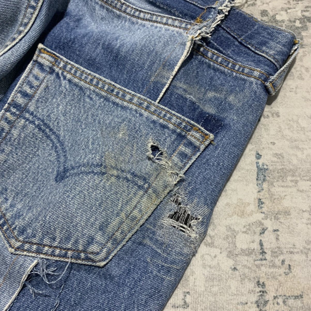 Designer × Japanese Brand Rare ! 2nd Existence Denim Reworks Size US 34 / EU 50 - 9 Thumbnail