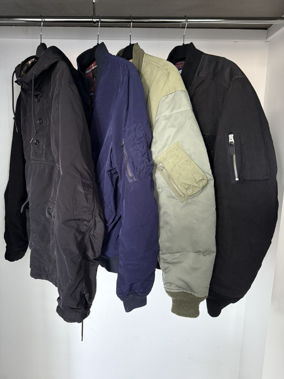Comme des Garcons × Comme des Garcons Homme Comme des Garçons Homme / Archive Shimmer Blue Bomber Jacket Size US L / EU 52-54 / 3 - 6 Thumbnail