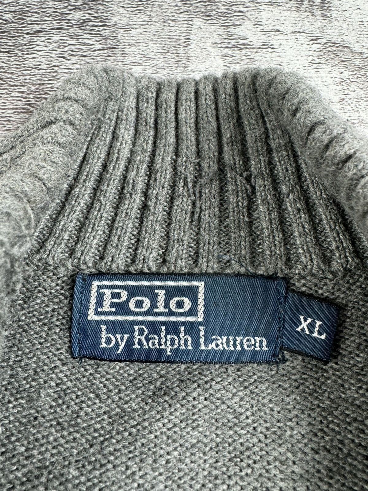 Polo Ralph Lauren Polo Ralph Lauren Knited Old Money 1/3 Zip Sweater Pullover Size US XL / EU 56 / 4 - 10 Thumbnail