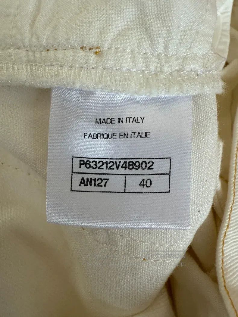 Chanel Chanel White jeans Size 26" / US 2 / IT 38 - 6 Thumbnail