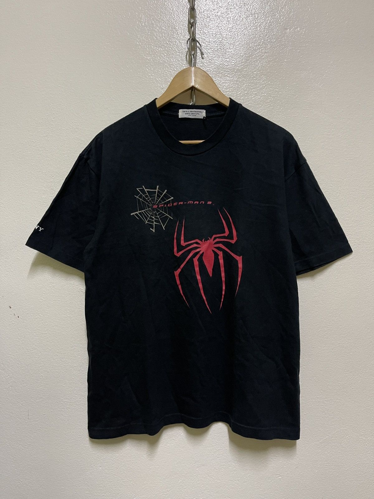 Sony Spider Man 2 Mania 2004 Sony Cyber Shot Vintage Promo Tee Size US L / EU 52-54 / 3 - 1 Thumbnail