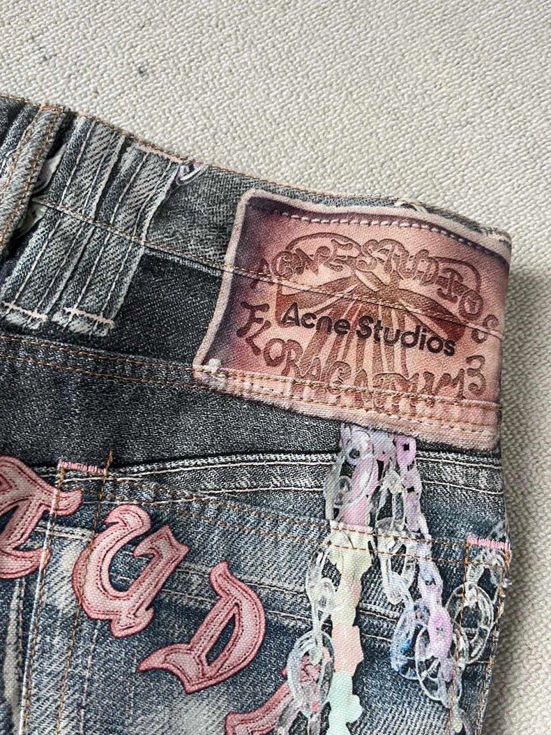 Acne Studios Acne Studios size:48 Candy chain printed jeans Size 31" - 3 Thumbnail