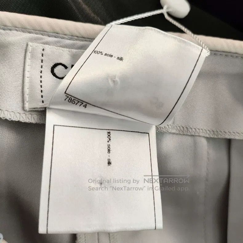 Chanel Chanel Gray pleated shorts Size 25" / US 0 / IT 36 - 6 Thumbnail