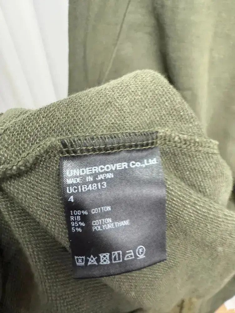Undercover Sz 4 Undercover Half Sleeve Multi-zip Sweateshirt Size US XL / EU 56 / 4 - 7 Thumbnail
