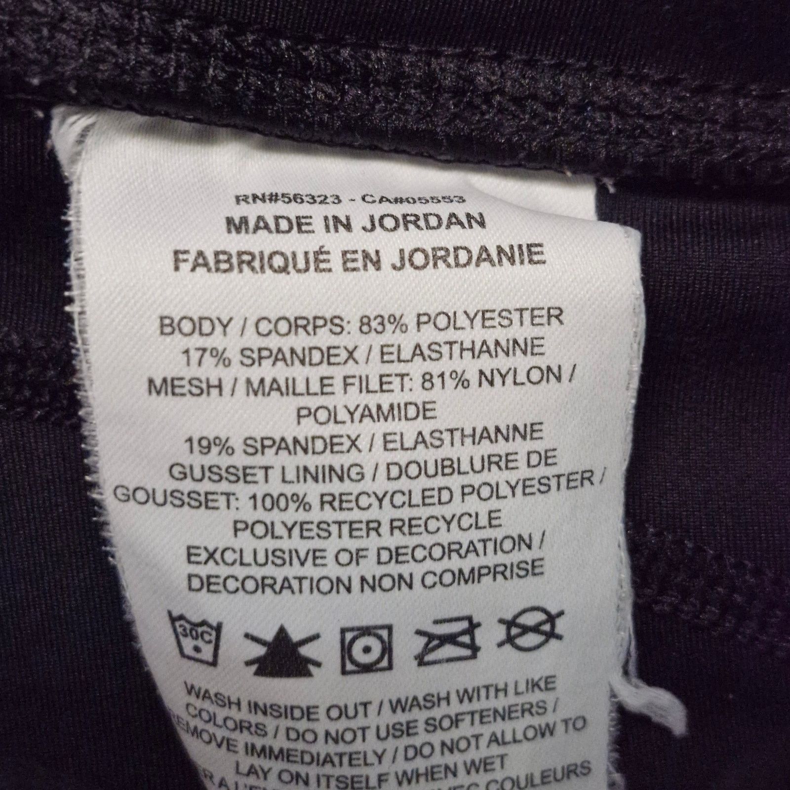 Nike Nike Leggings Women’s XS Black Crop Running Tights Dri-FIT Size 25" / US 0 / IT 36 - 5 Thumbnail